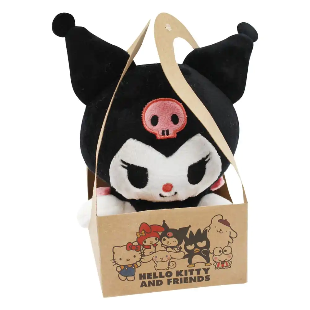 Sanrio Figurina de plus Kuromi 14 cm poza produsului