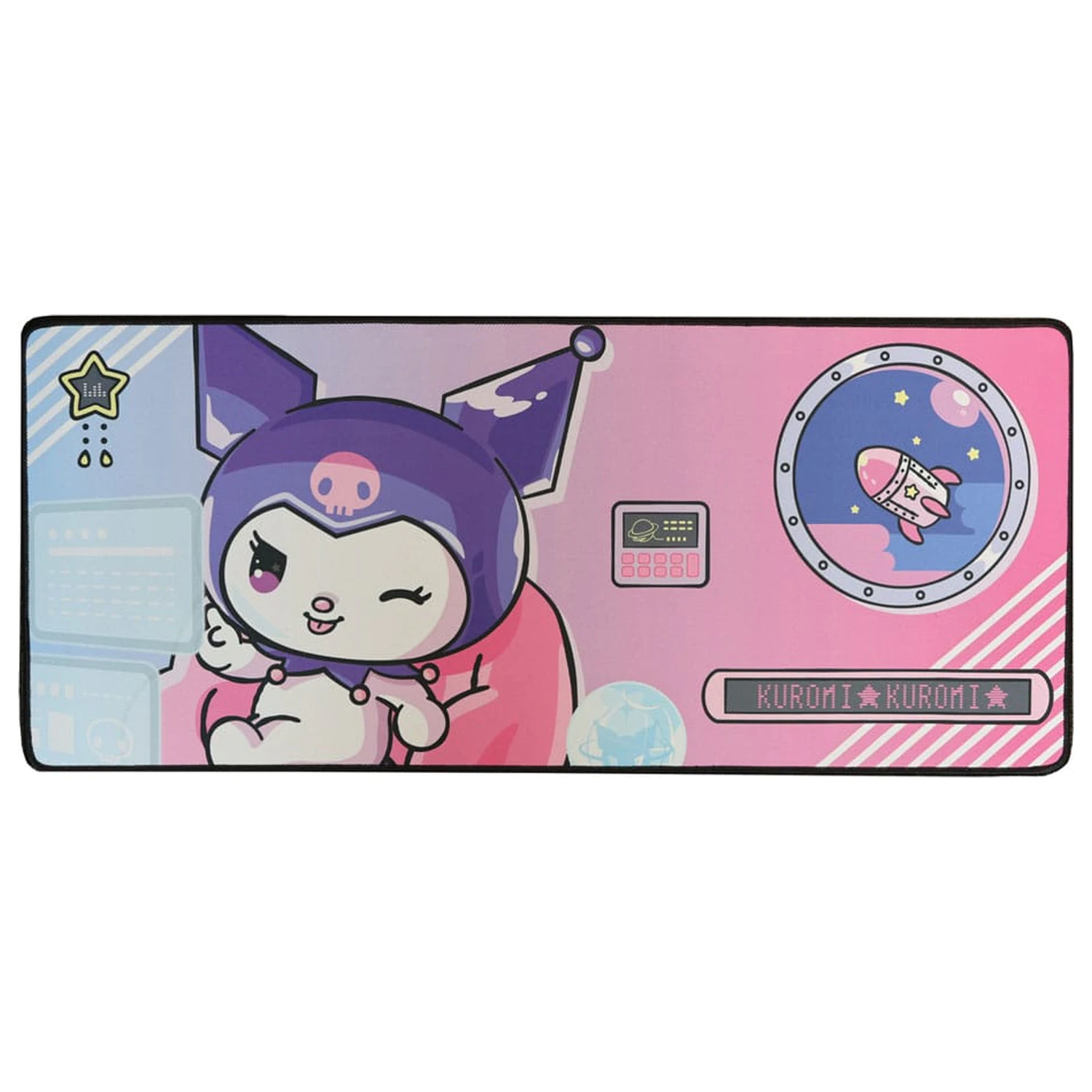 Sanrio XXL Mousepad Kuromi Spaceship poza produsului