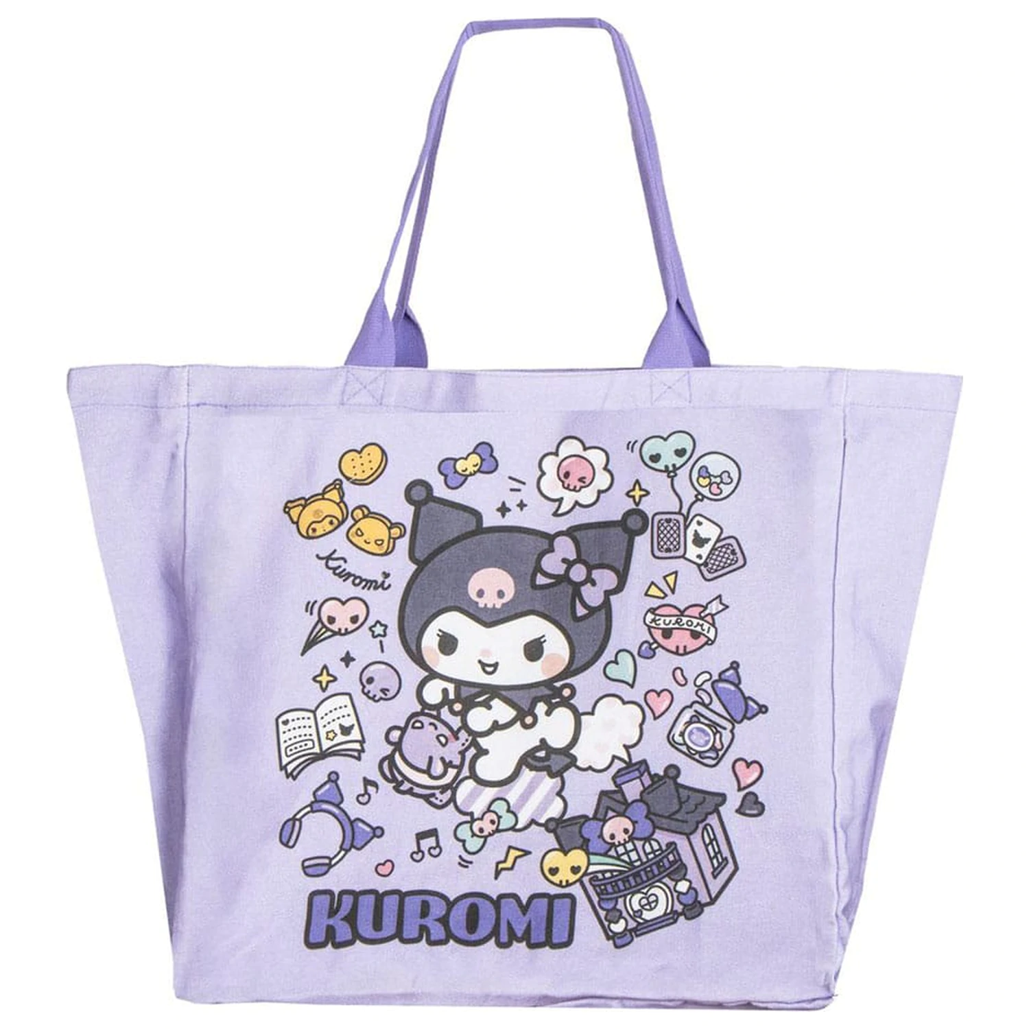 Geanta Tote Sanrio Kuromi XL poza produsului