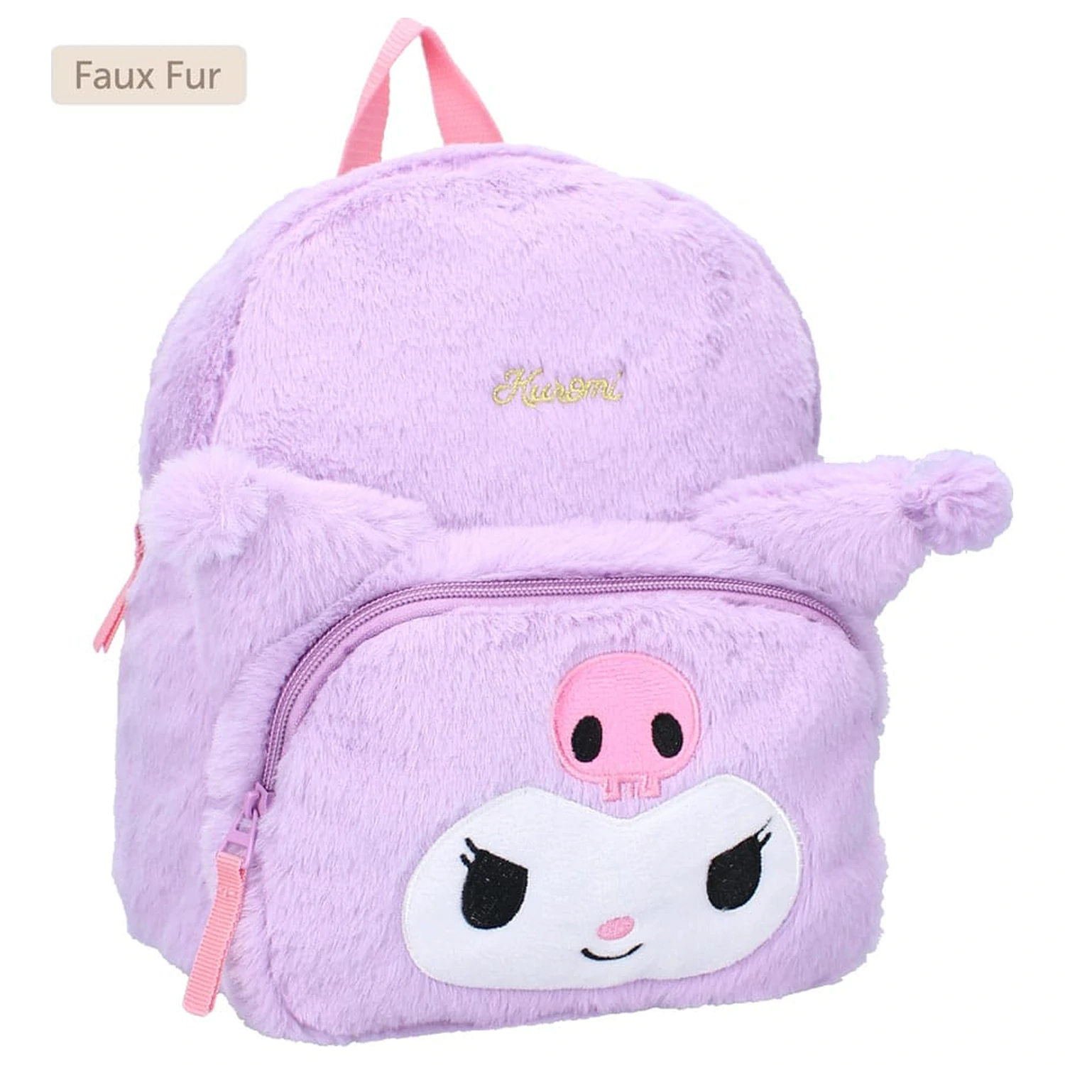 Rucsac Sanrio Kuromil Fluffy Festival Purple 26 cm poza produsului