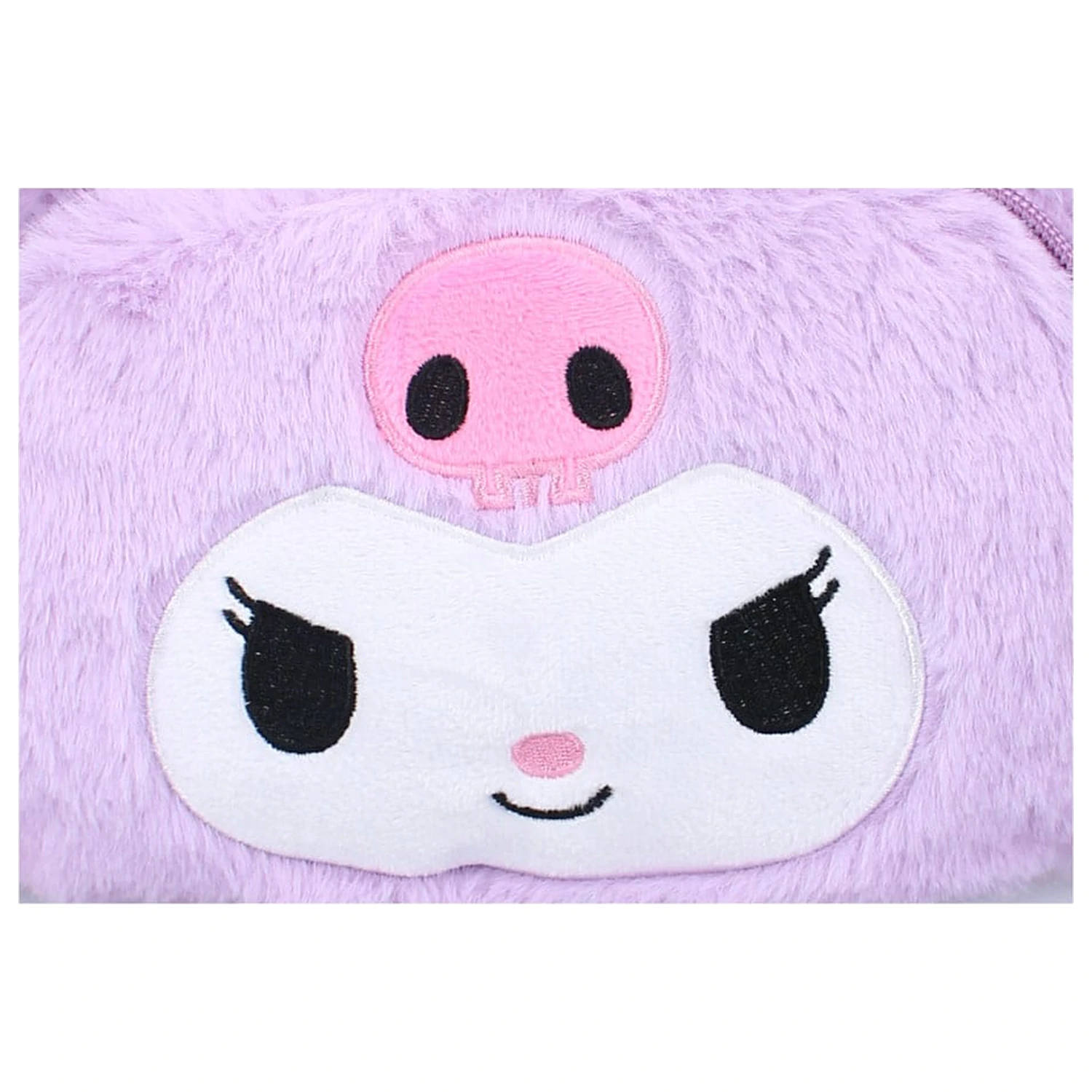 Rucsac Sanrio Kuromil Fluffy Festival Purple 26 cm poza produsului