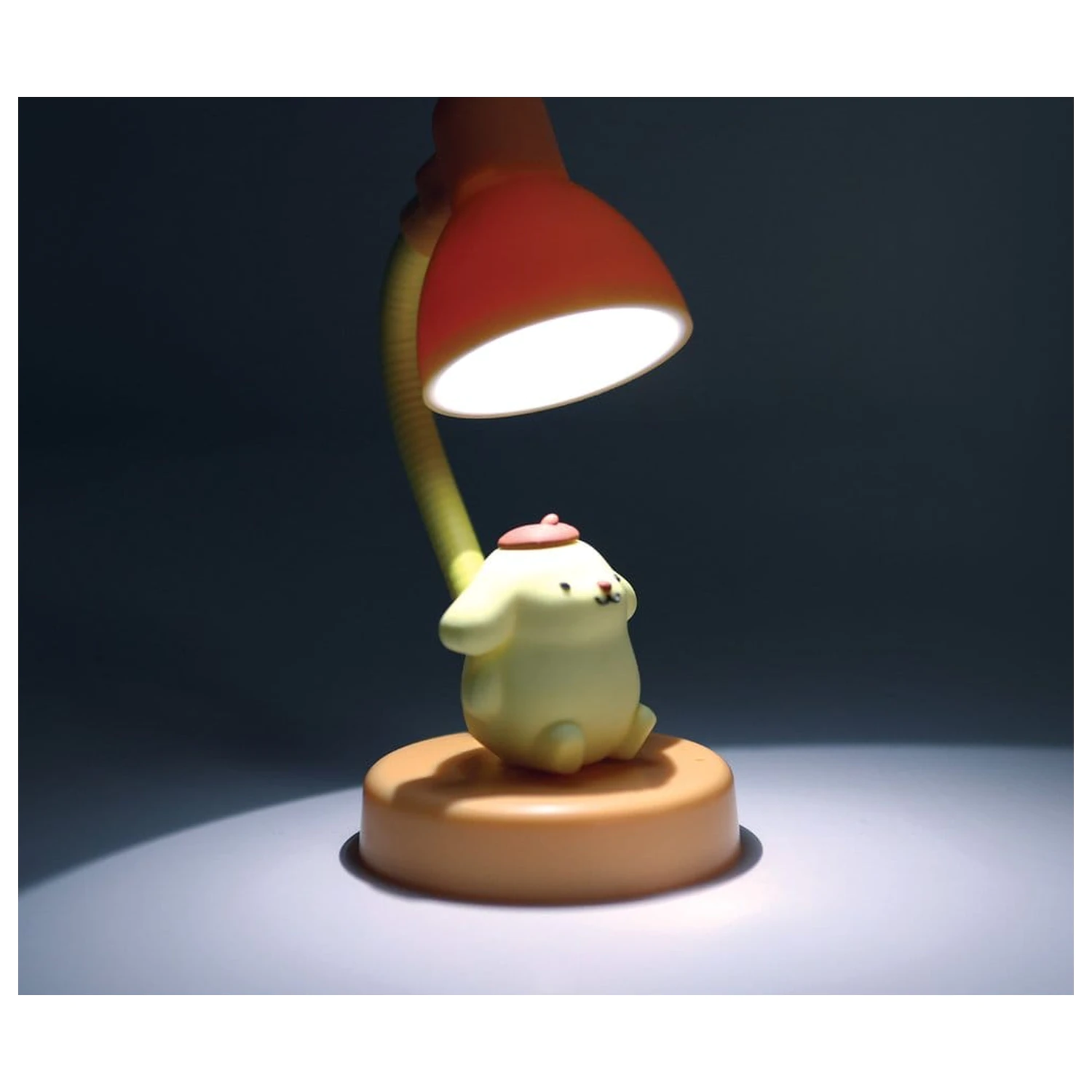 Sanrio Mini Lampa LED cu figurina Pompompurin 11 cm poza produsului