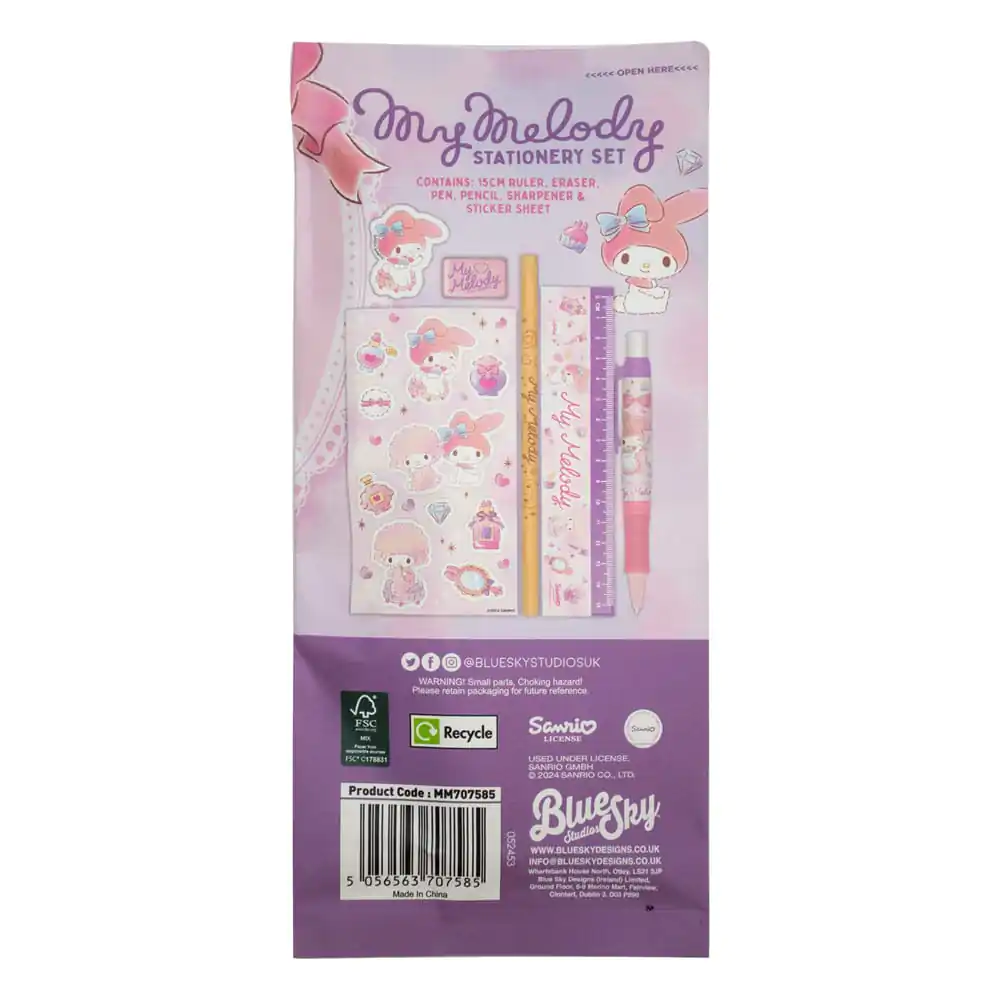 Set papetarie Sanrio 6-Buc My Melody poza produsului