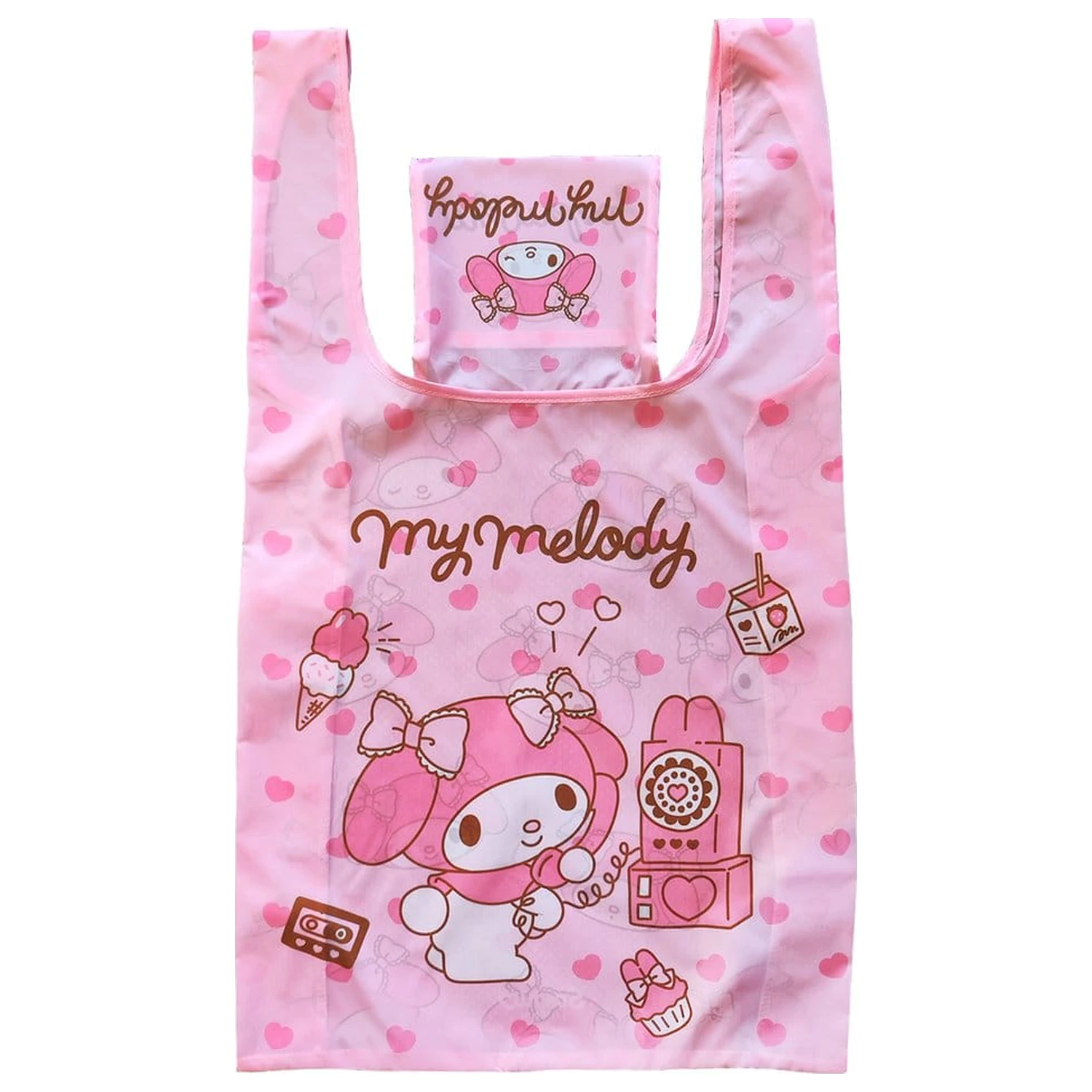 Geanta tote Sanrio My Melody Kawaii pliabila poza produsului