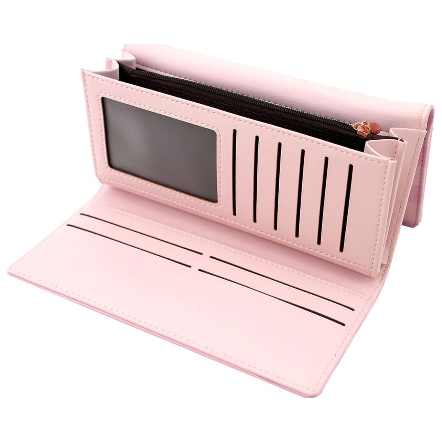 Sanrio Pink Black Party Series Portofel pentru monede Kuromi & My Melody poza produsului