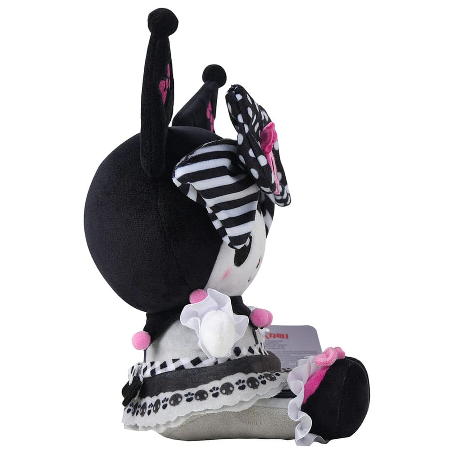 Sanrio Pink Black Party Series Jucarie de plus Kuromi 22 cm poza produsului