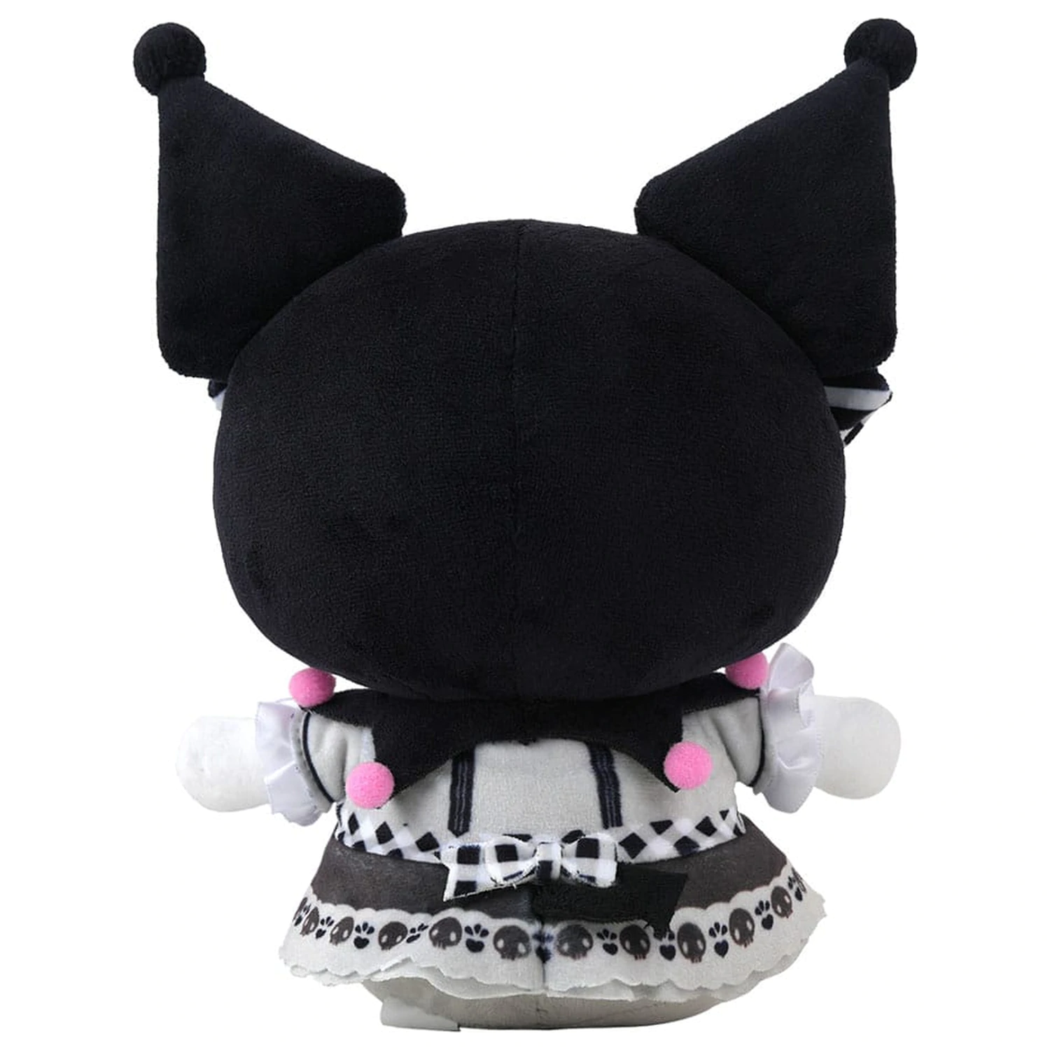 Sanrio Pink Black Party Series Figurina de plus Kuromi 35 cm poza produsului