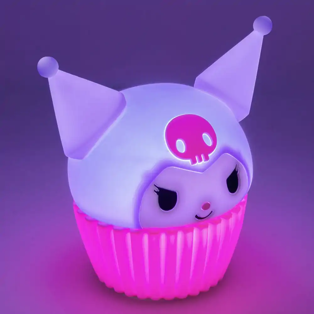 Sanrio Squishy Lampă Silicon Luminoasă Kuromi 15 cm poza produsului