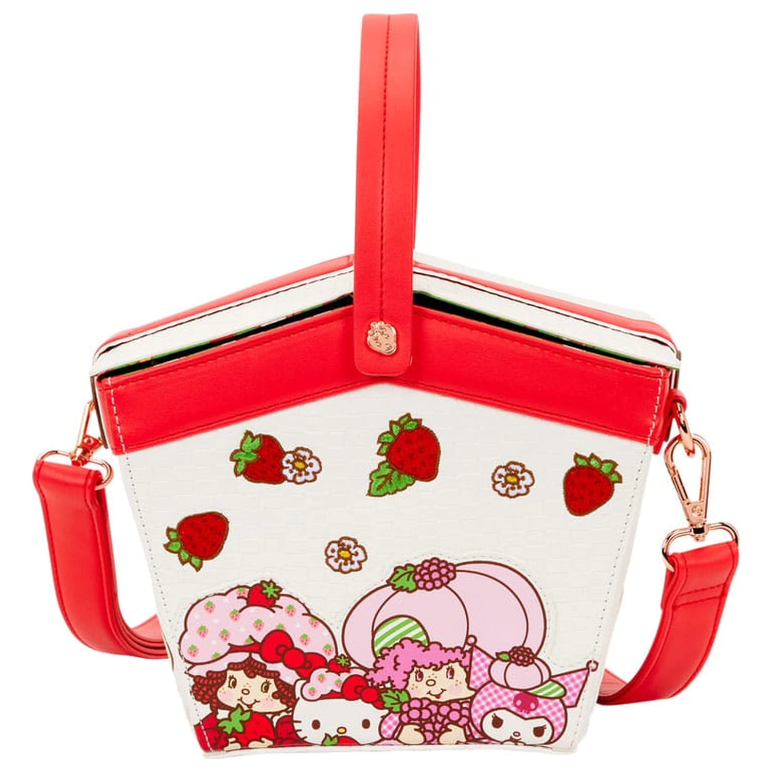 Geantă crossbody Sanrio by Loungefly Strawberry Shortcake poza produsului