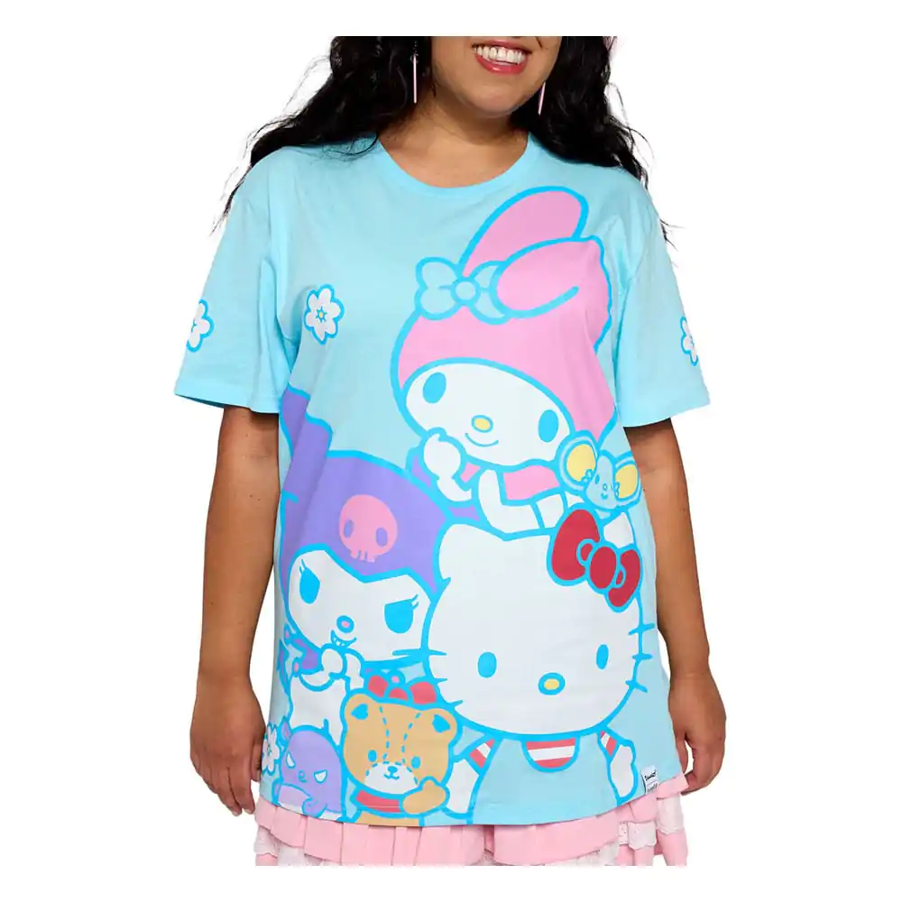 Sanrio by Loungefly Tricou Tee Unisex Sanrio & Friends poza produsului