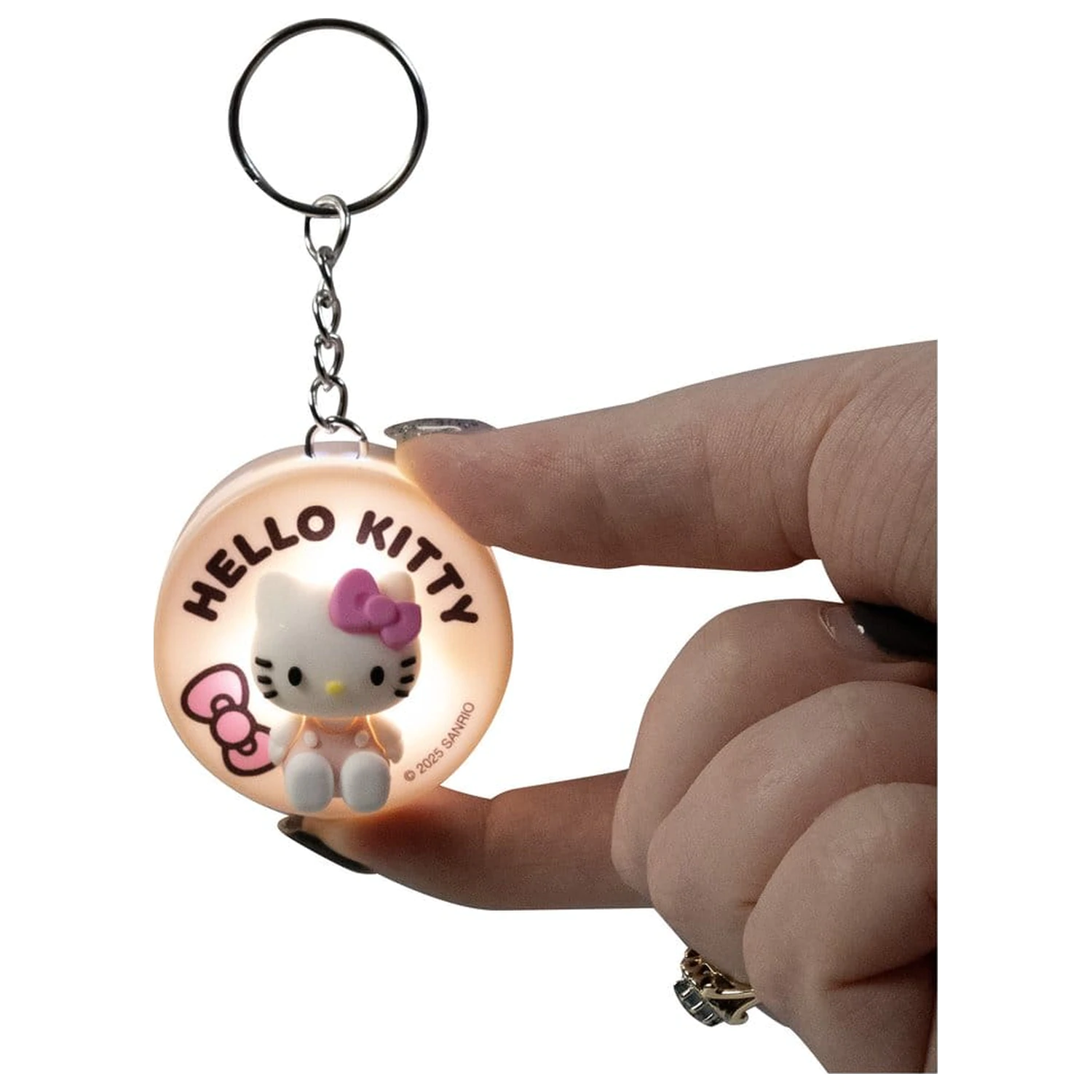 Breloc luminos Sanrio Hello Kitty poza produsului