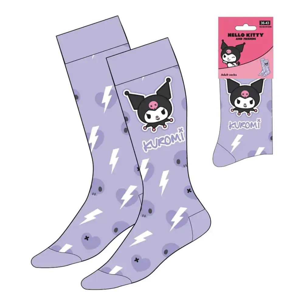 Șosete Sanrio Kuromi Purple 36-43 poza produsului