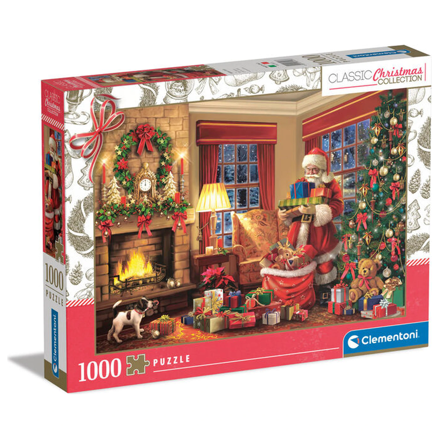 Santa's Visit puzzle 1000 piese poza produsului