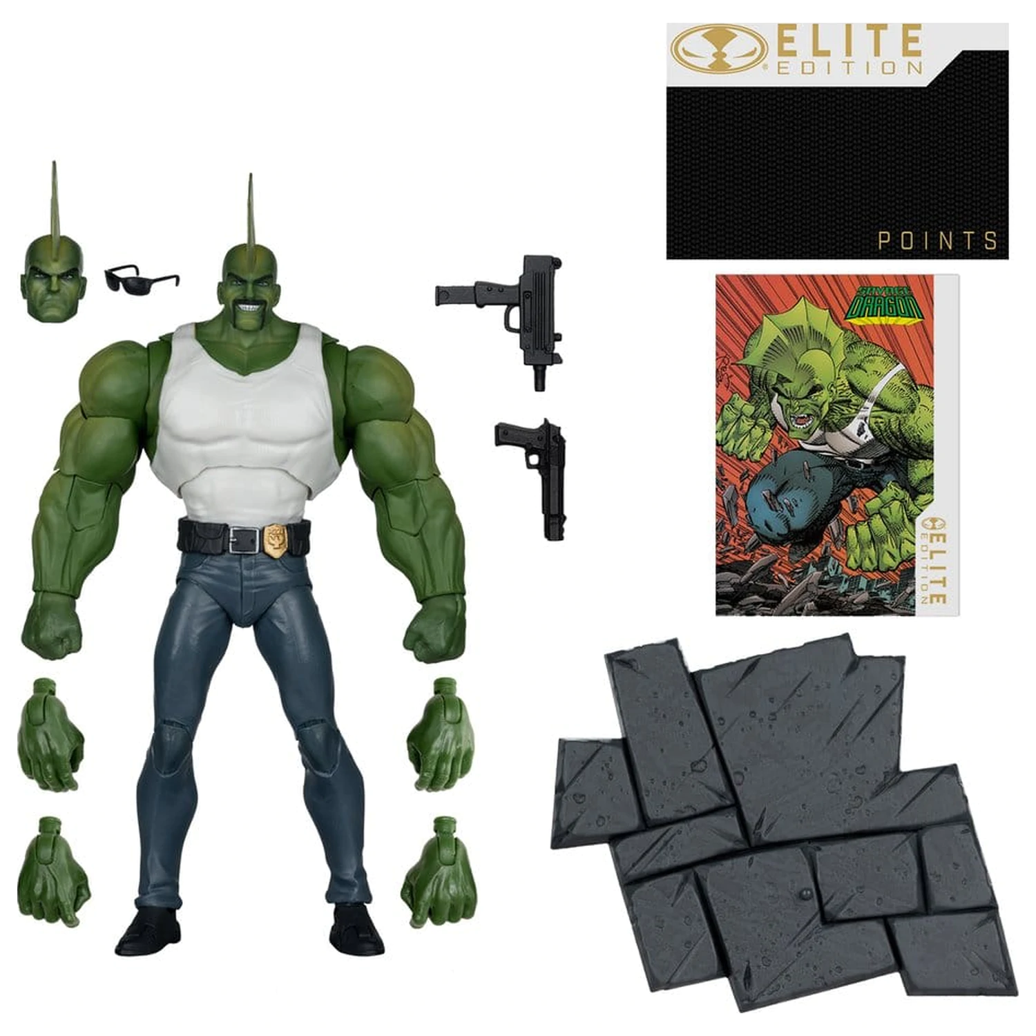 Savage Dragon Image Comics Founders Series McFarlane Elite Edition Figurină de acțiune Dragon 20 cm poza produsului