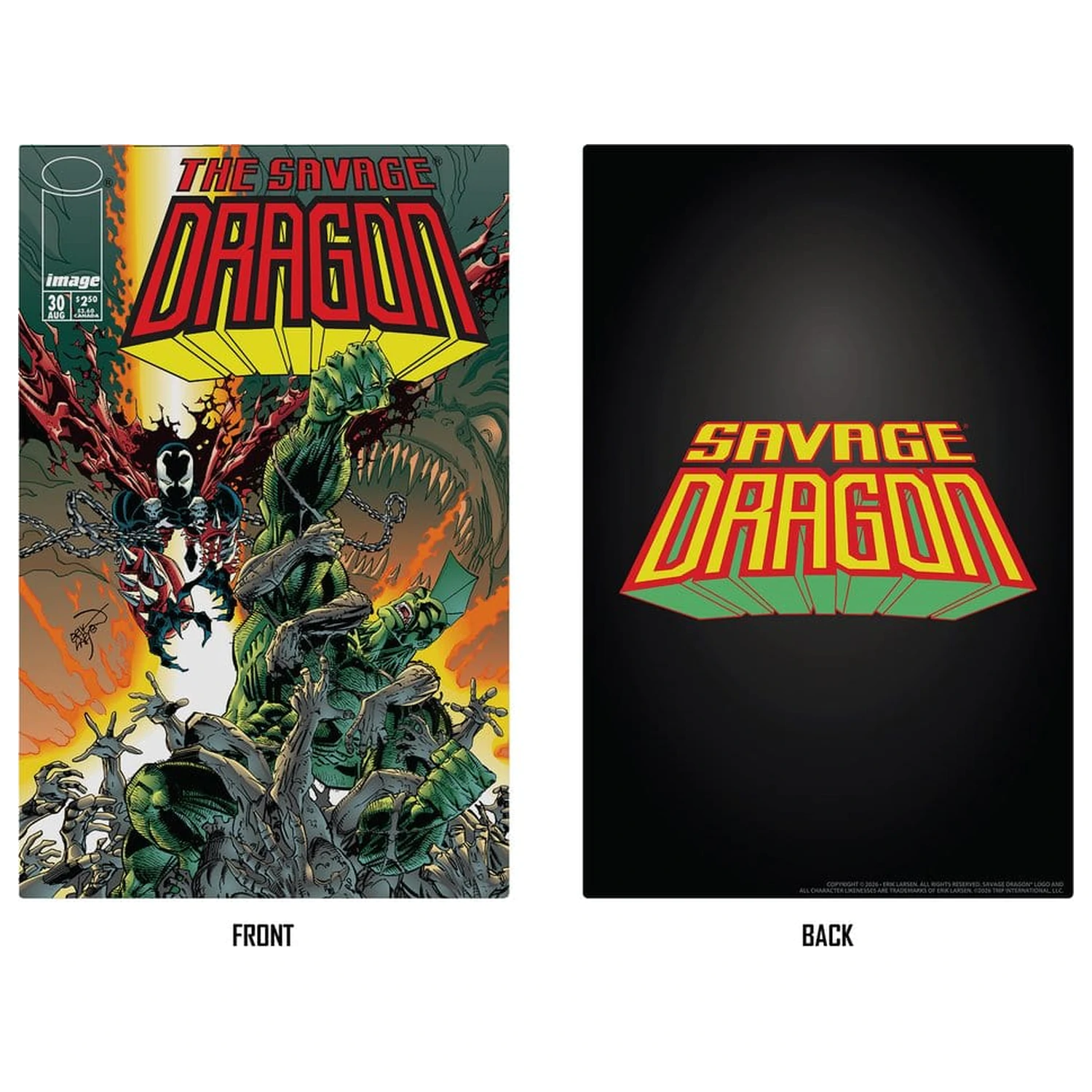 Savage Dragon Image Comics Founders Series McFarlane Elite Edition Figurină de acțiune Dragon 20 cm poza produsului