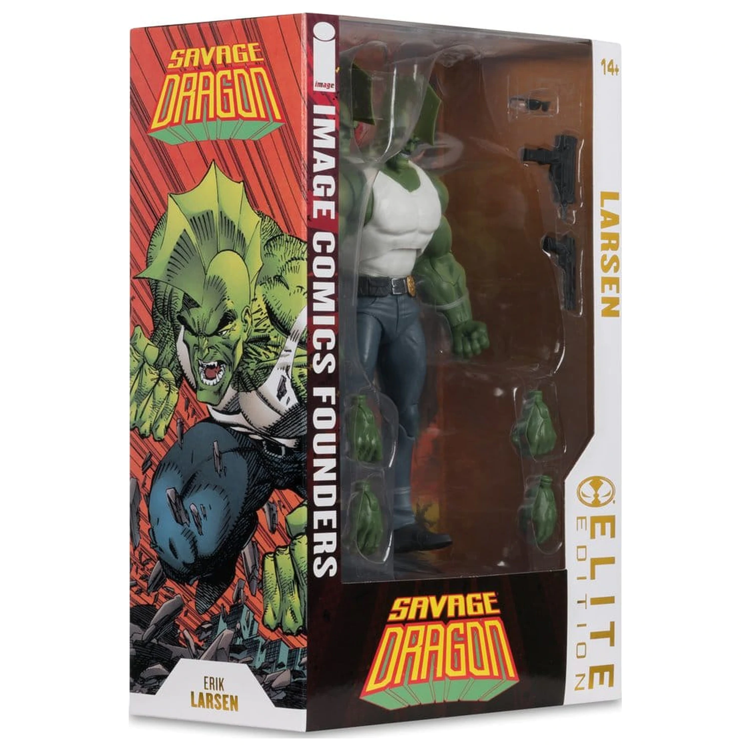Savage Dragon Image Comics Founders Series McFarlane Elite Edition Figurină de acțiune Dragon 20 cm poza produsului
