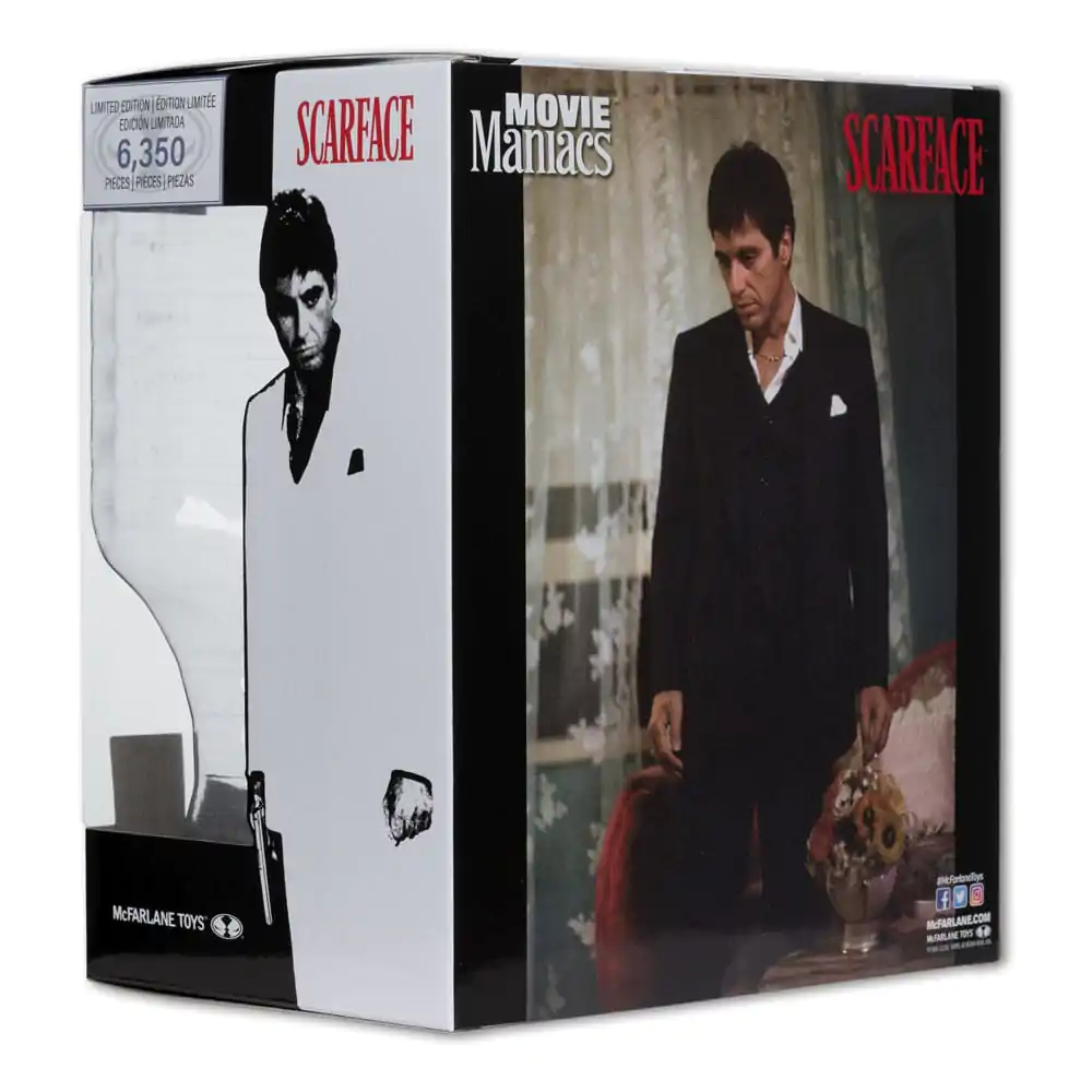 Scarface Movie Maniacs Statuie PVC Tony Montana 17 cm poza produsului
