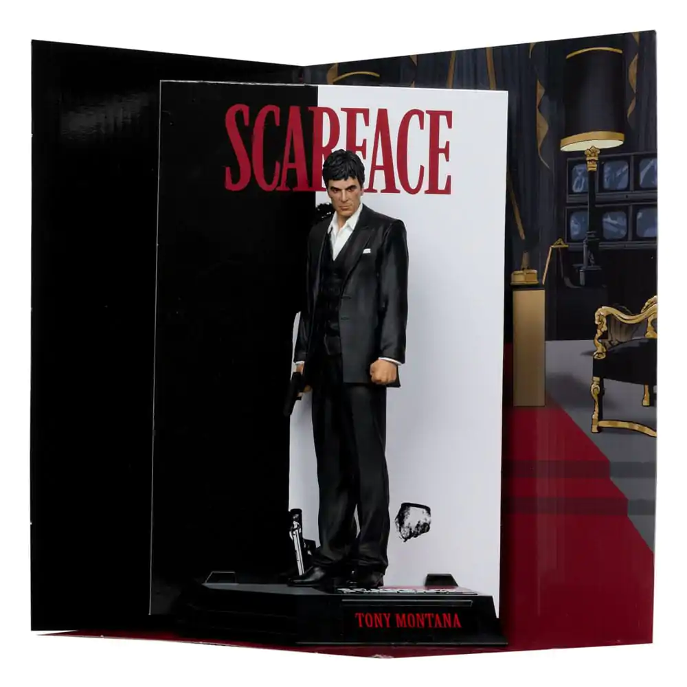 Scarface Movie Maniacs Statuie PVC Tony Montana 17 cm poza produsului
