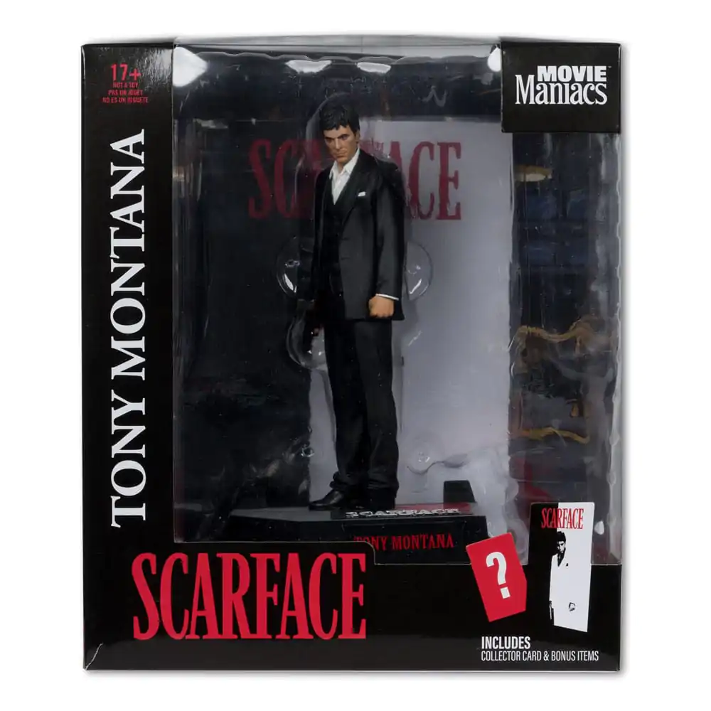 Scarface Movie Maniacs Statuie PVC Tony Montana 17 cm poza produsului