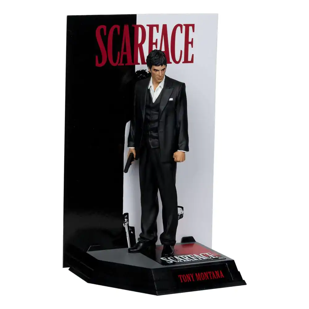 Scarface Movie Maniacs Statuie PVC Tony Montana 17 cm poza produsului
