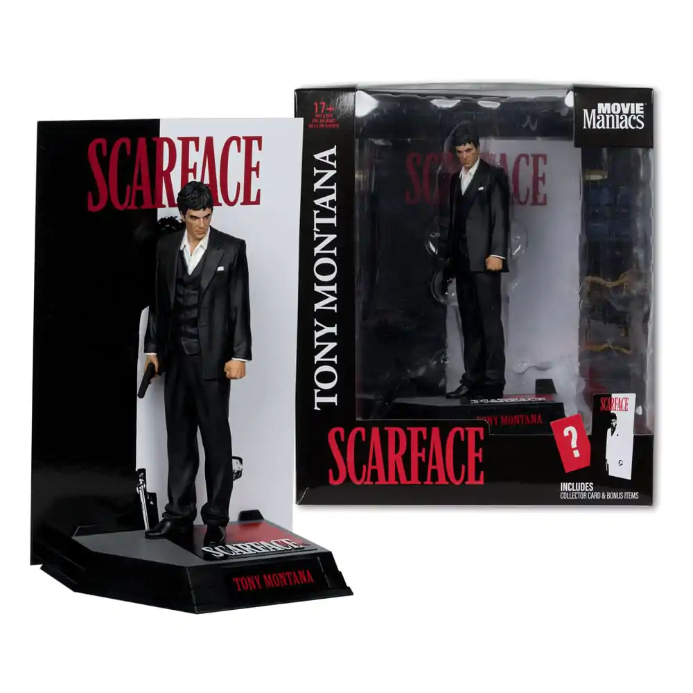 Scarface Movie Maniacs Statuie PVC Tony Montana 17 cm poza produsului