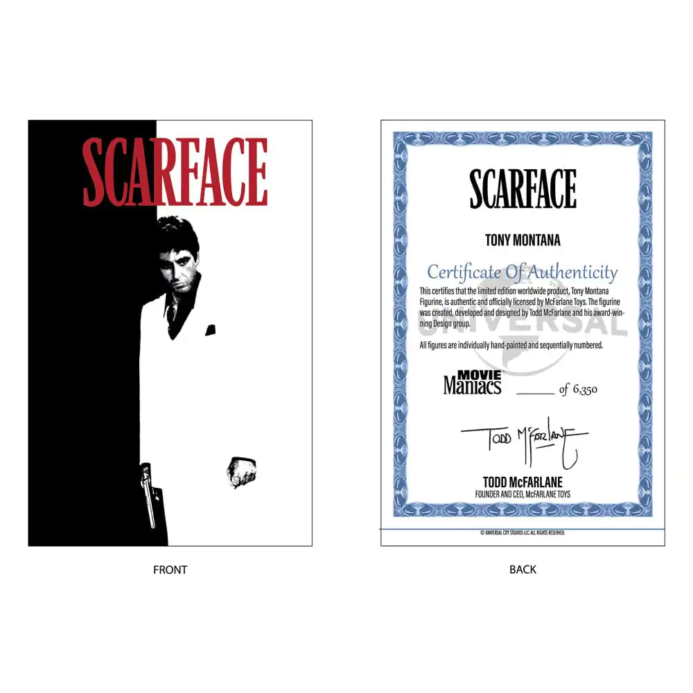 Scarface Movie Maniacs Statuie PVC Tony Montana 17 cm poza produsului