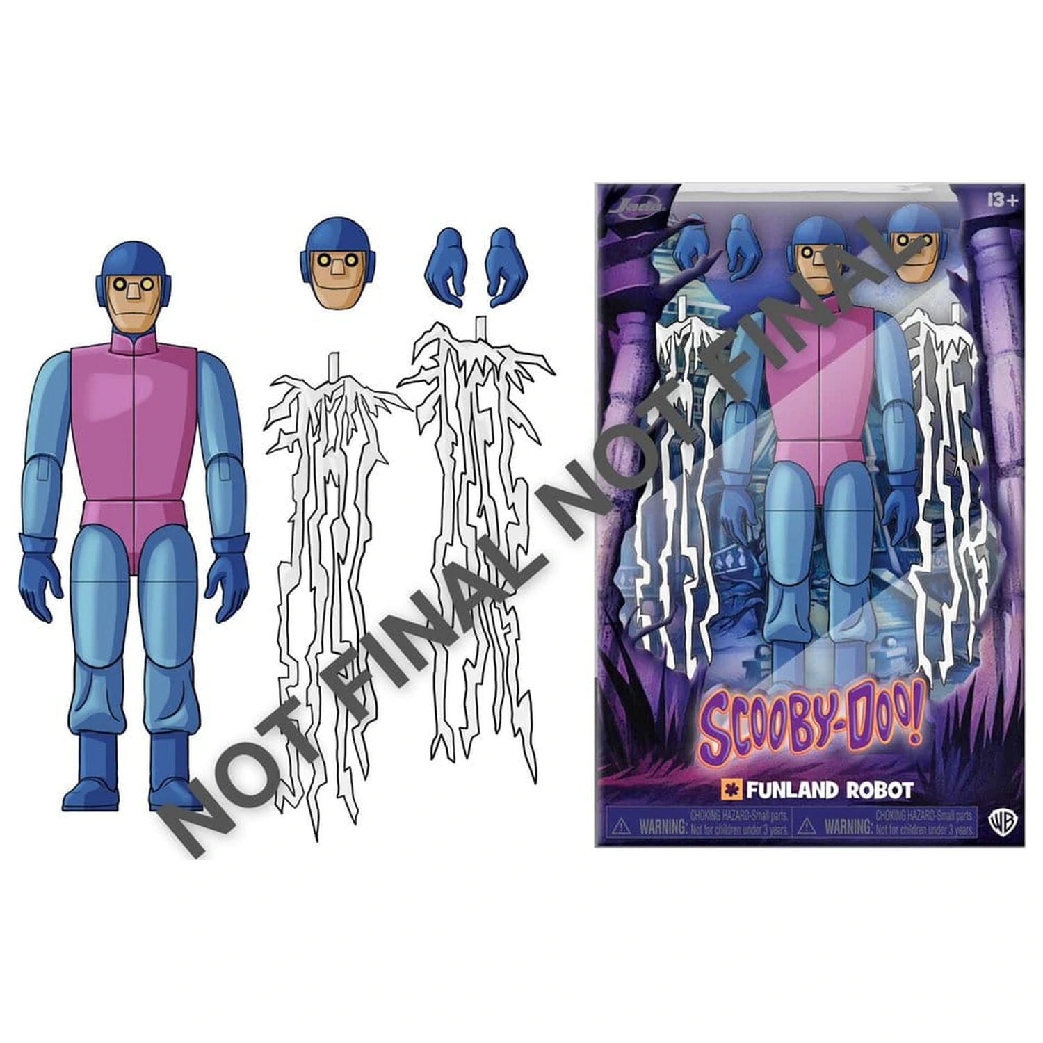 Scooby Doo Figurina de actiune Funland Robot 16 cm poza produsului
