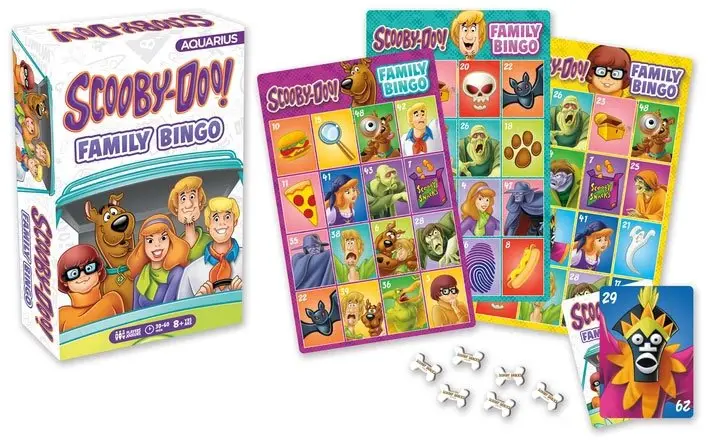 Scooby-Doo Joc de societate Bingo pentru familie Versiune in engleza poza produsului