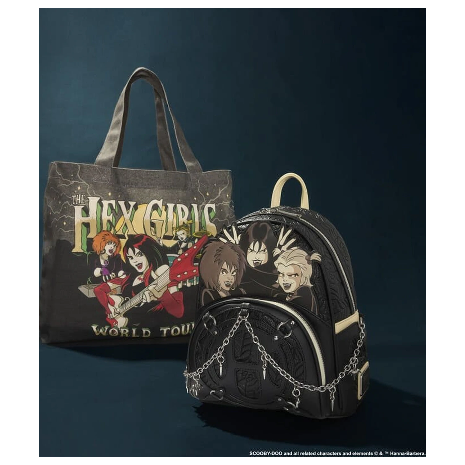 Rucsac mini Scooby-Doo de Loungefly The Hex Girls poza produsului