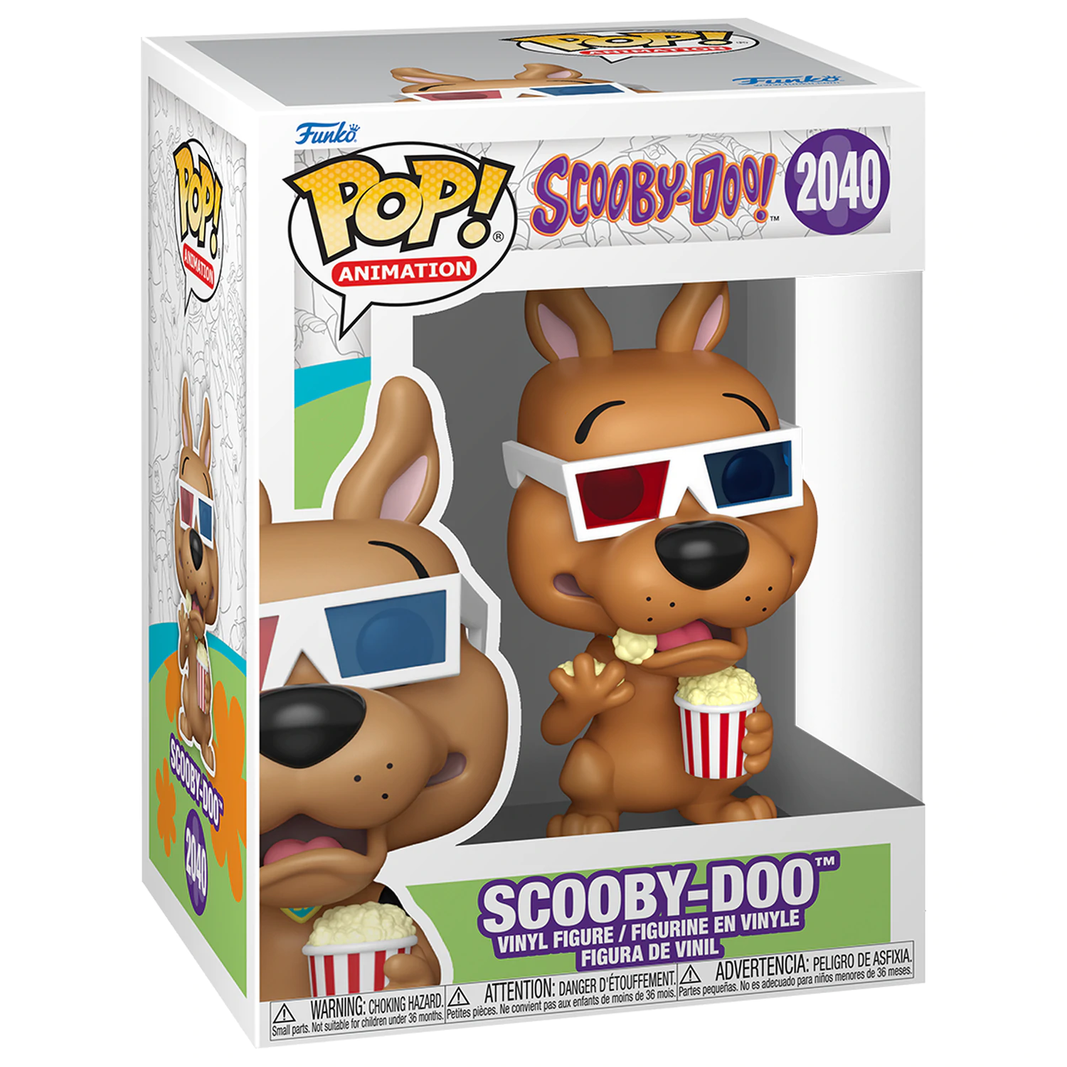 Scooby Doo Pop! Figurina de Vinil de Animație Scooby Doo 9 cm poza produsului