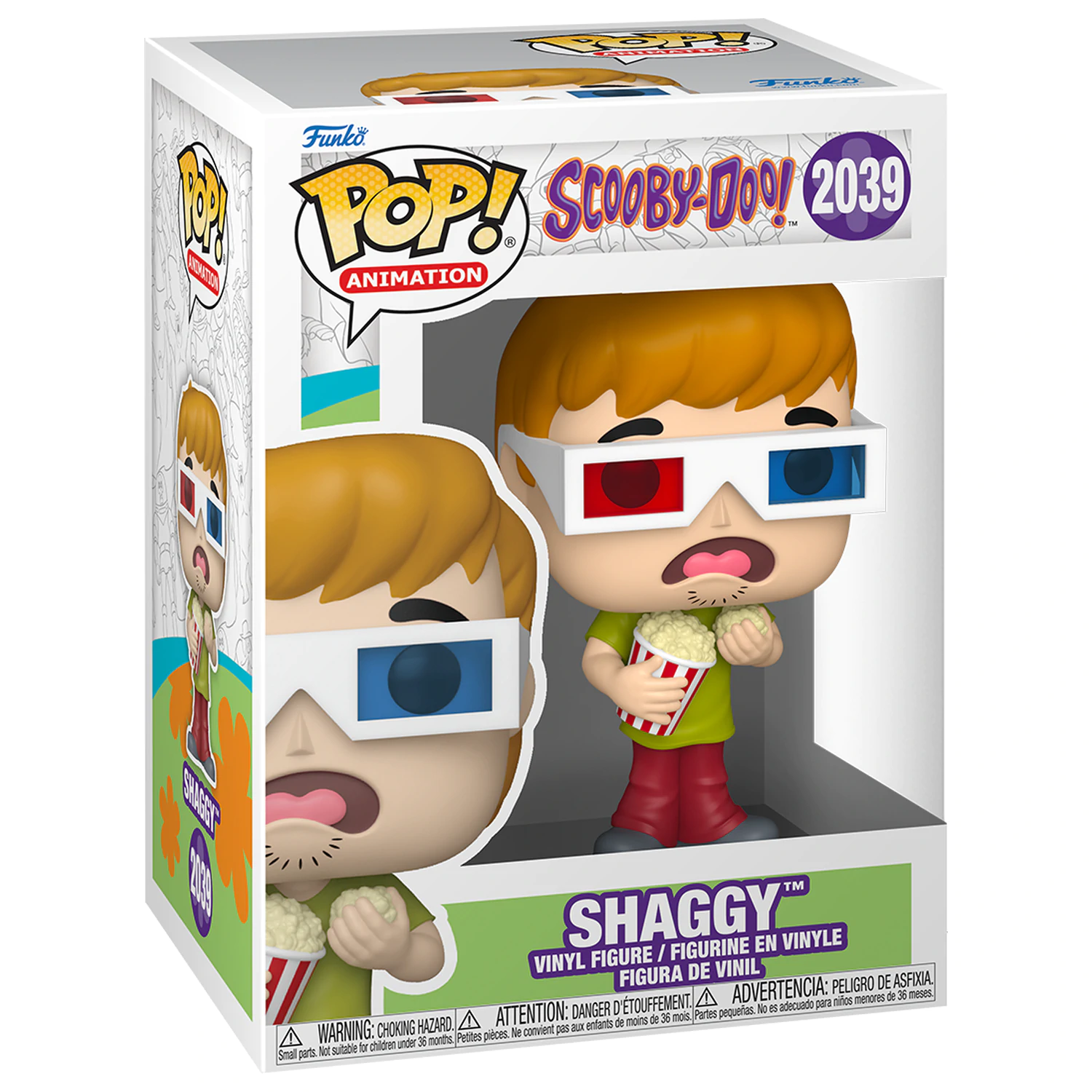 Scooby Doo Pop! Figurina de Vinil Shaggy 9 cm poza produsului