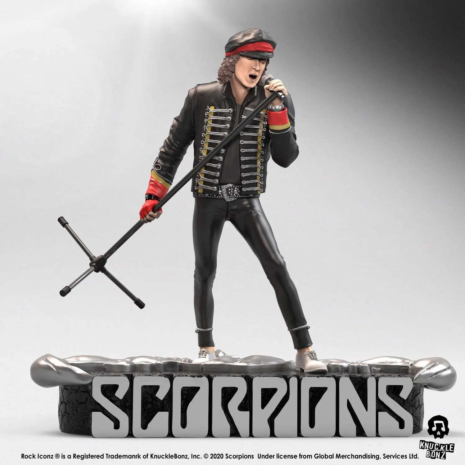 Statuie Scorpions Rock Iconz Klaus Meine ediție limitată 22 cm poza produsului