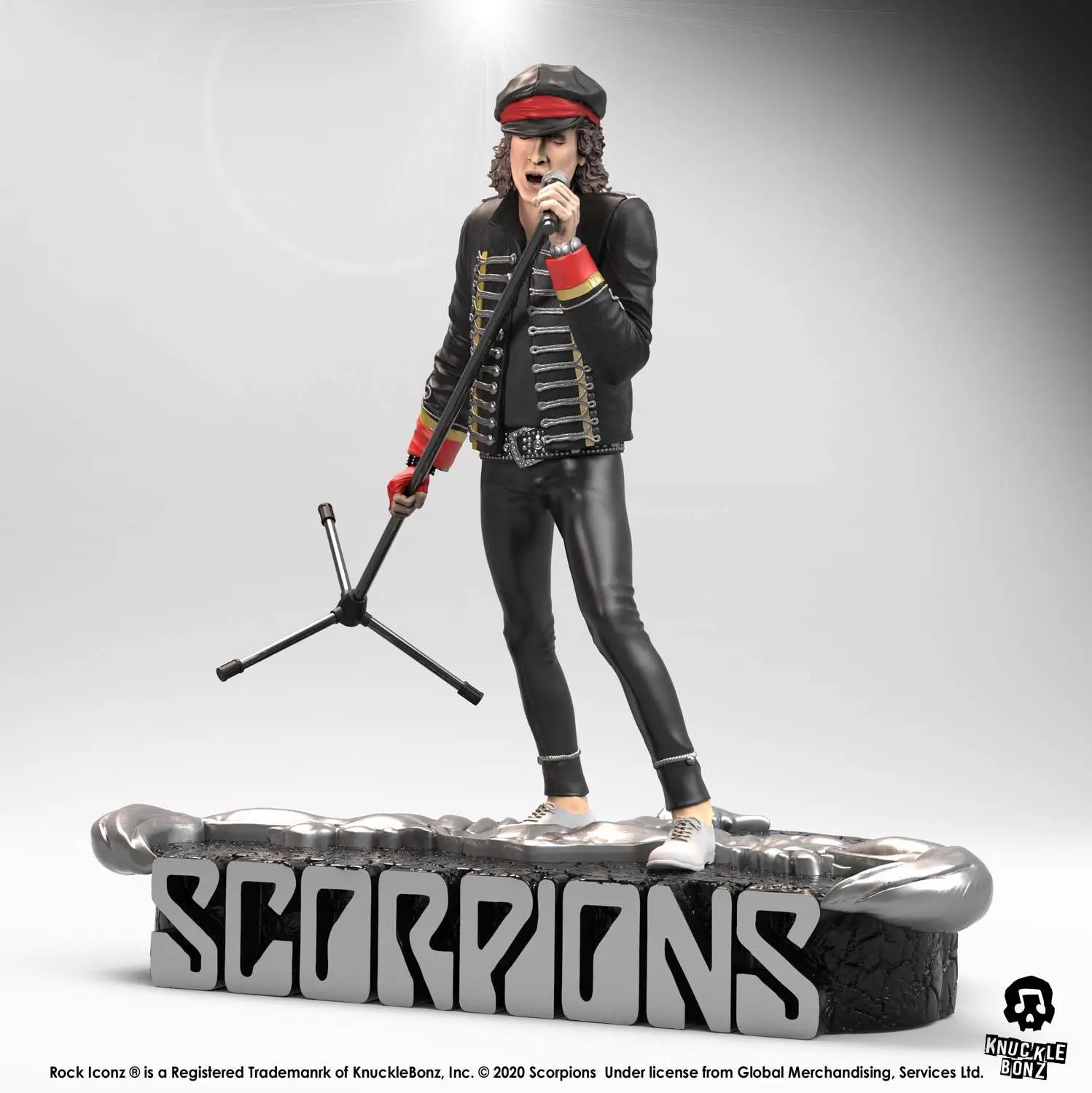 Statuie Scorpions Rock Iconz Klaus Meine ediție limitată 22 cm poza produsului