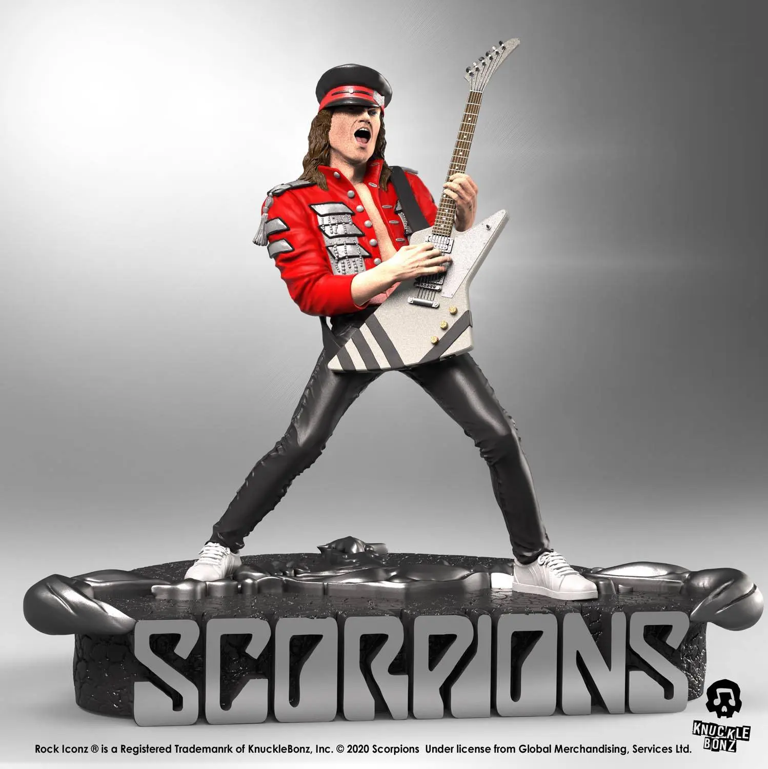 Statuie Scorpions Rock Iconz Matthias Jabs Limited Edition 22 cm poza produsului
