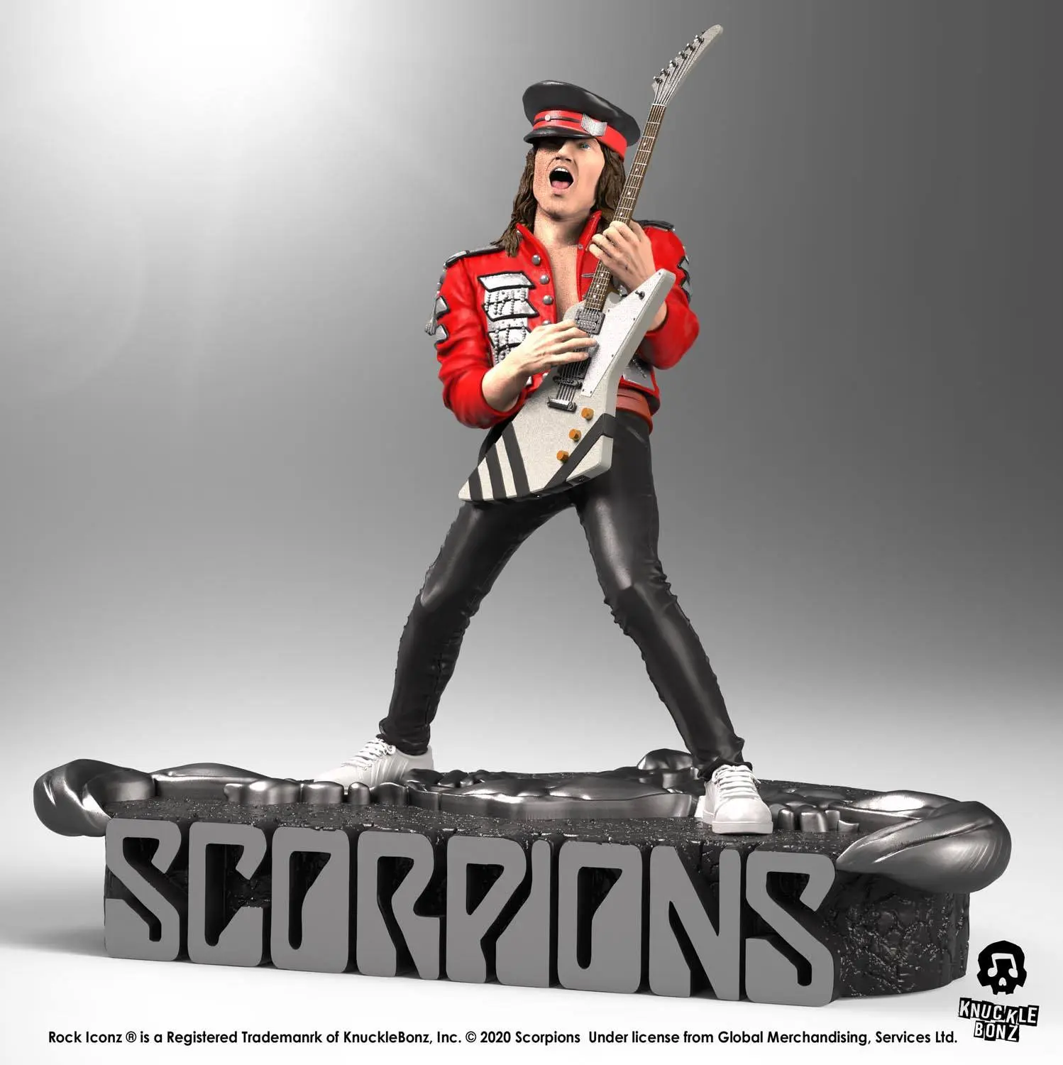 Statuie Scorpions Rock Iconz Matthias Jabs Limited Edition 22 cm poza produsului