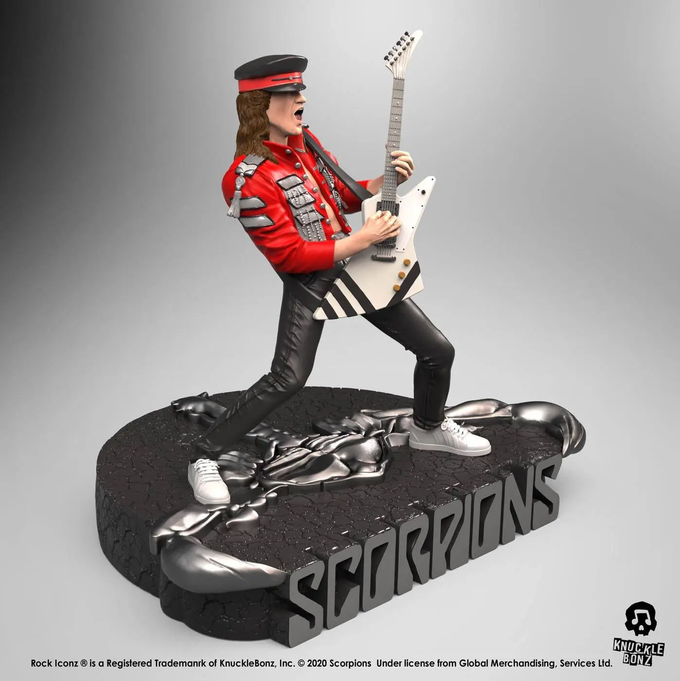 Statuie Scorpions Rock Iconz Matthias Jabs Limited Edition 22 cm poza produsului
