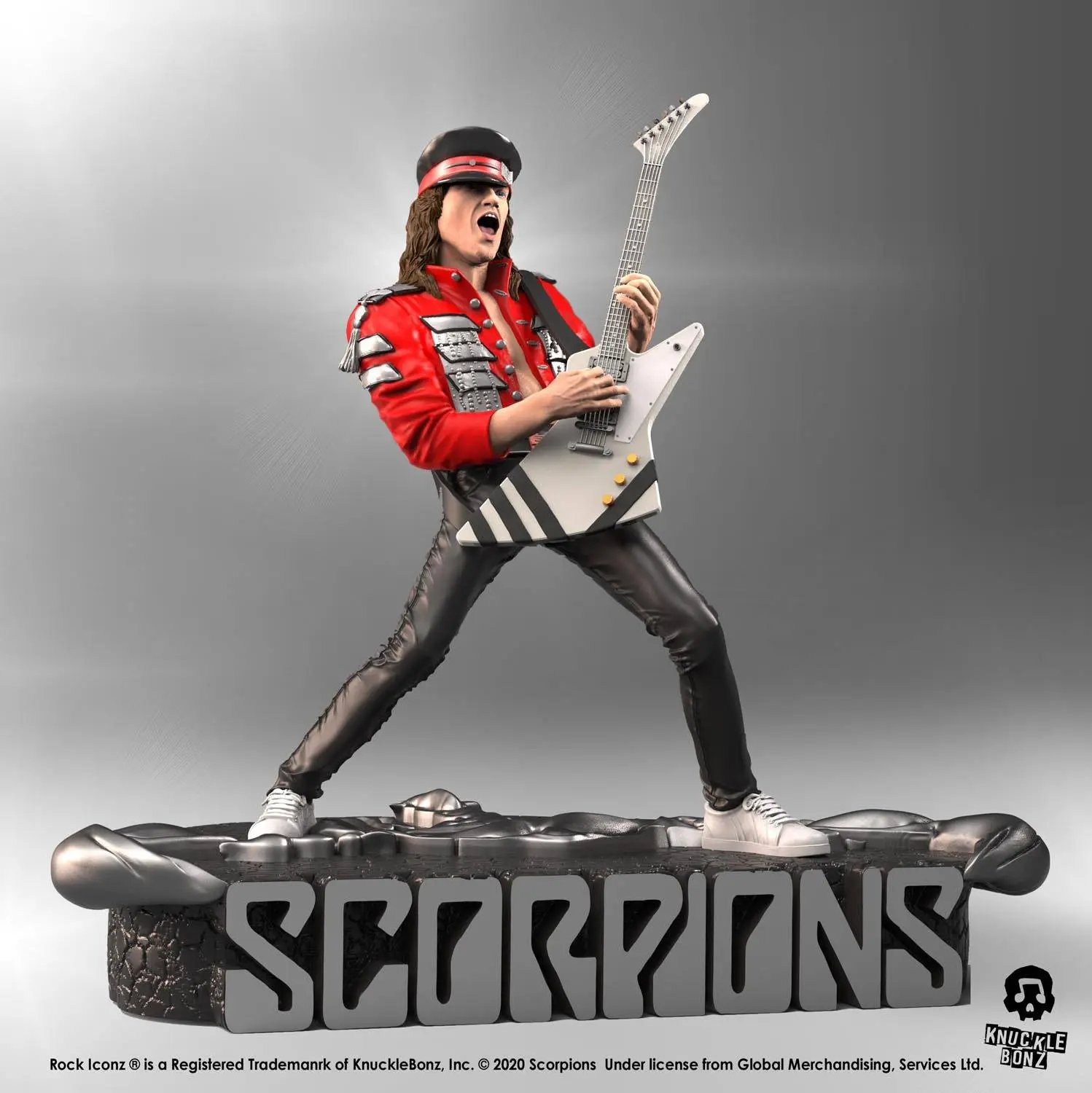 Statuie Scorpions Rock Iconz Matthias Jabs Limited Edition 22 cm poza produsului