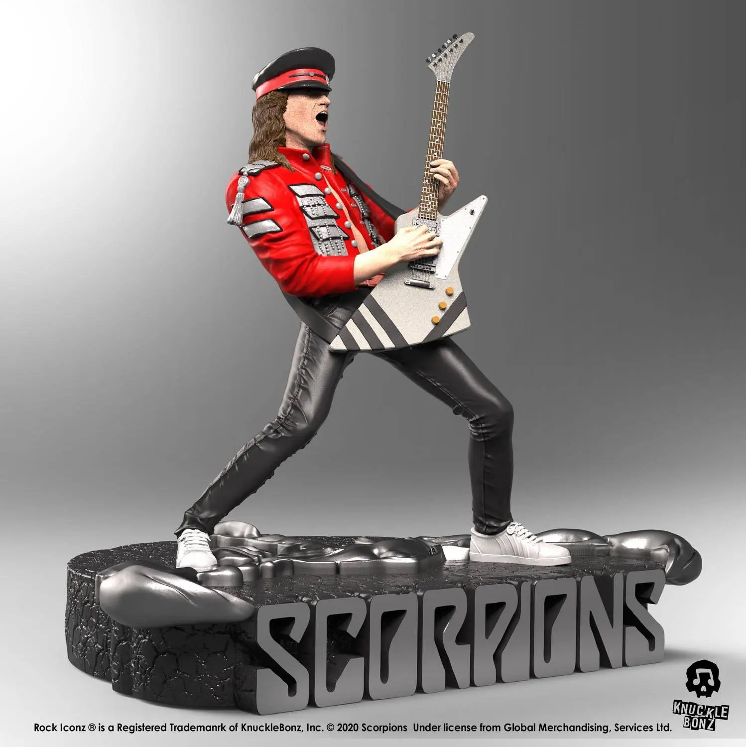 Statuie Scorpions Rock Iconz Matthias Jabs Limited Edition 22 cm poza produsului