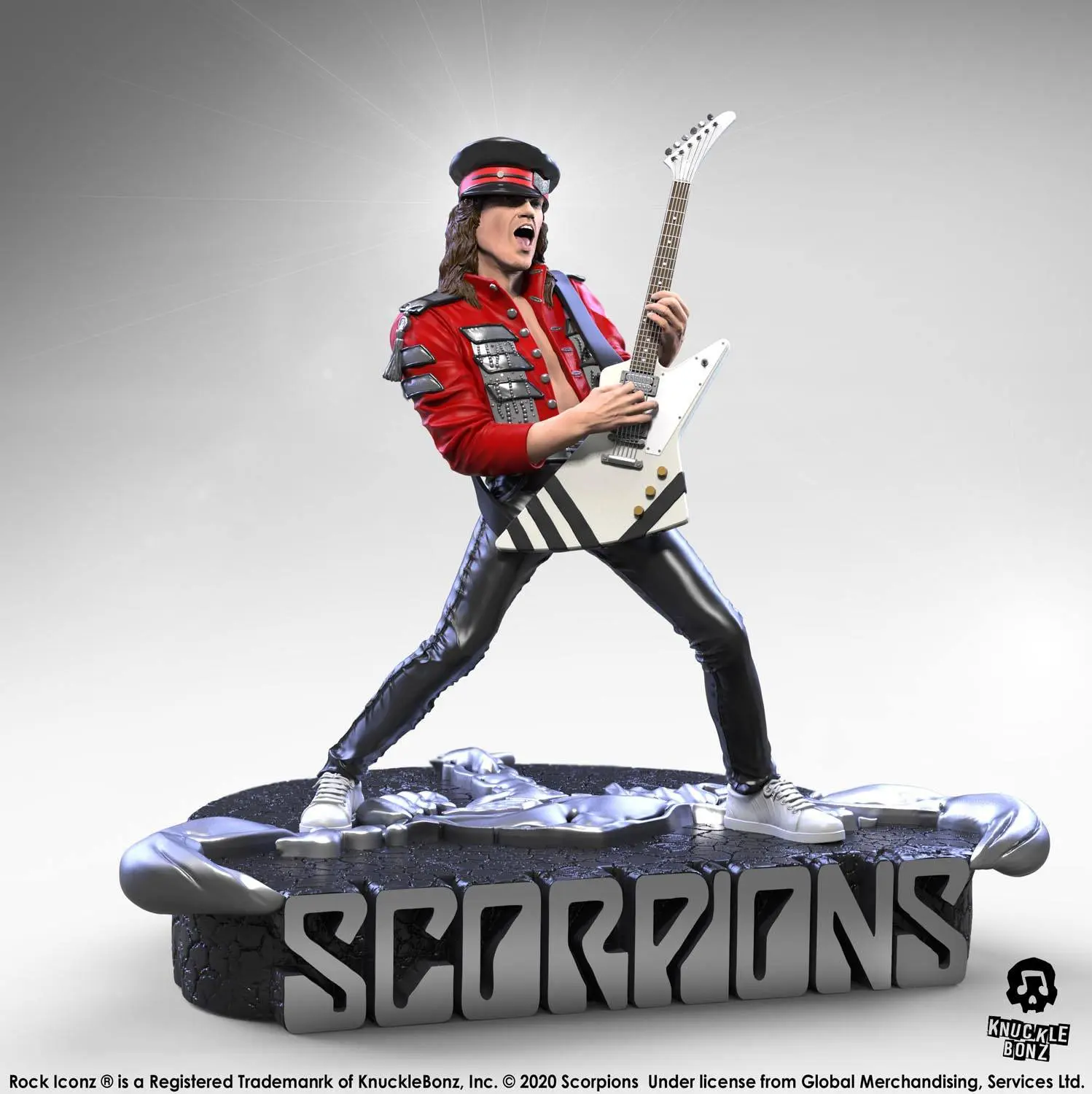 Statuie Scorpions Rock Iconz Matthias Jabs Limited Edition 22 cm poza produsului