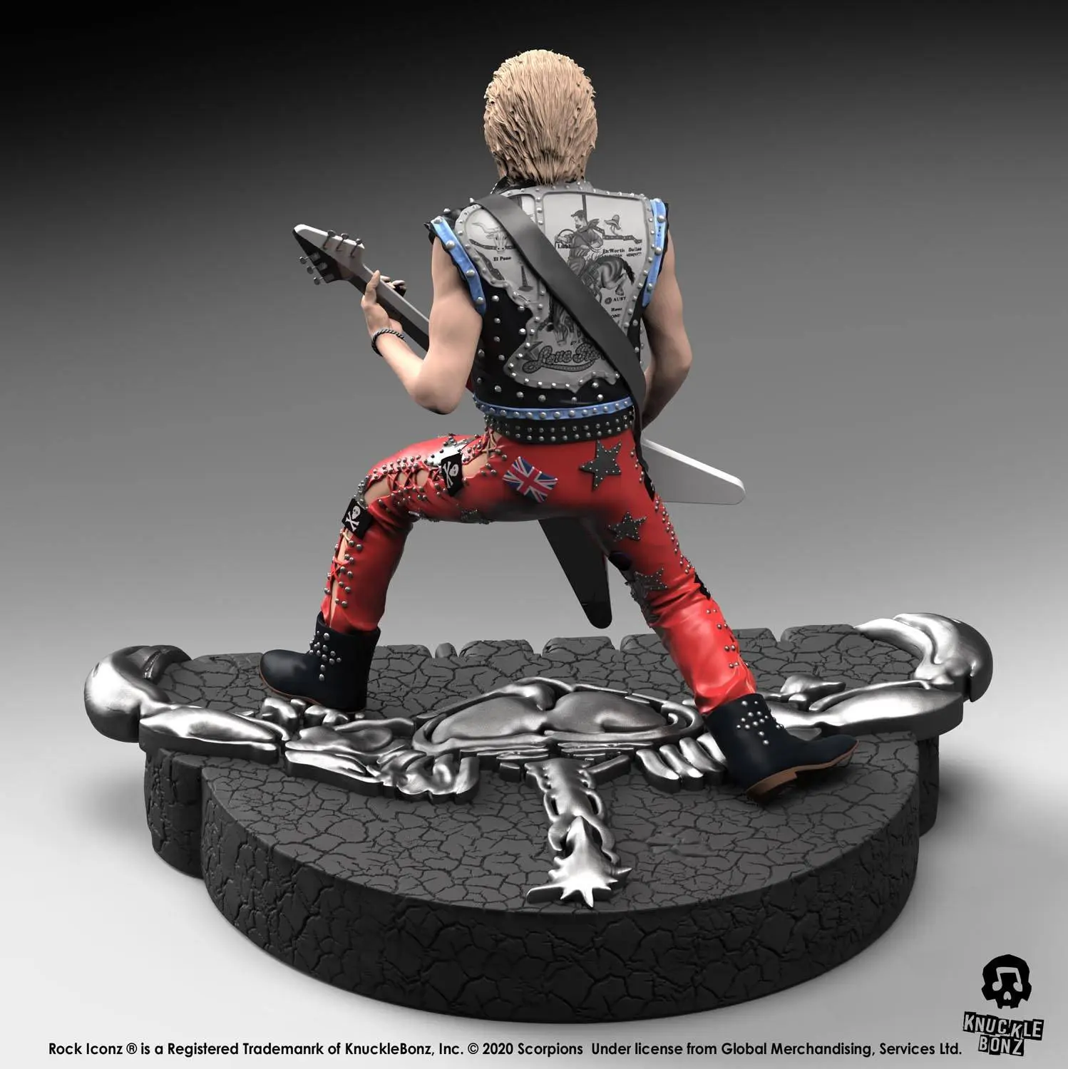 Statuie Scorpions Rock Iconz Rudolf Schenker ediție limitată 22 cm poza produsului