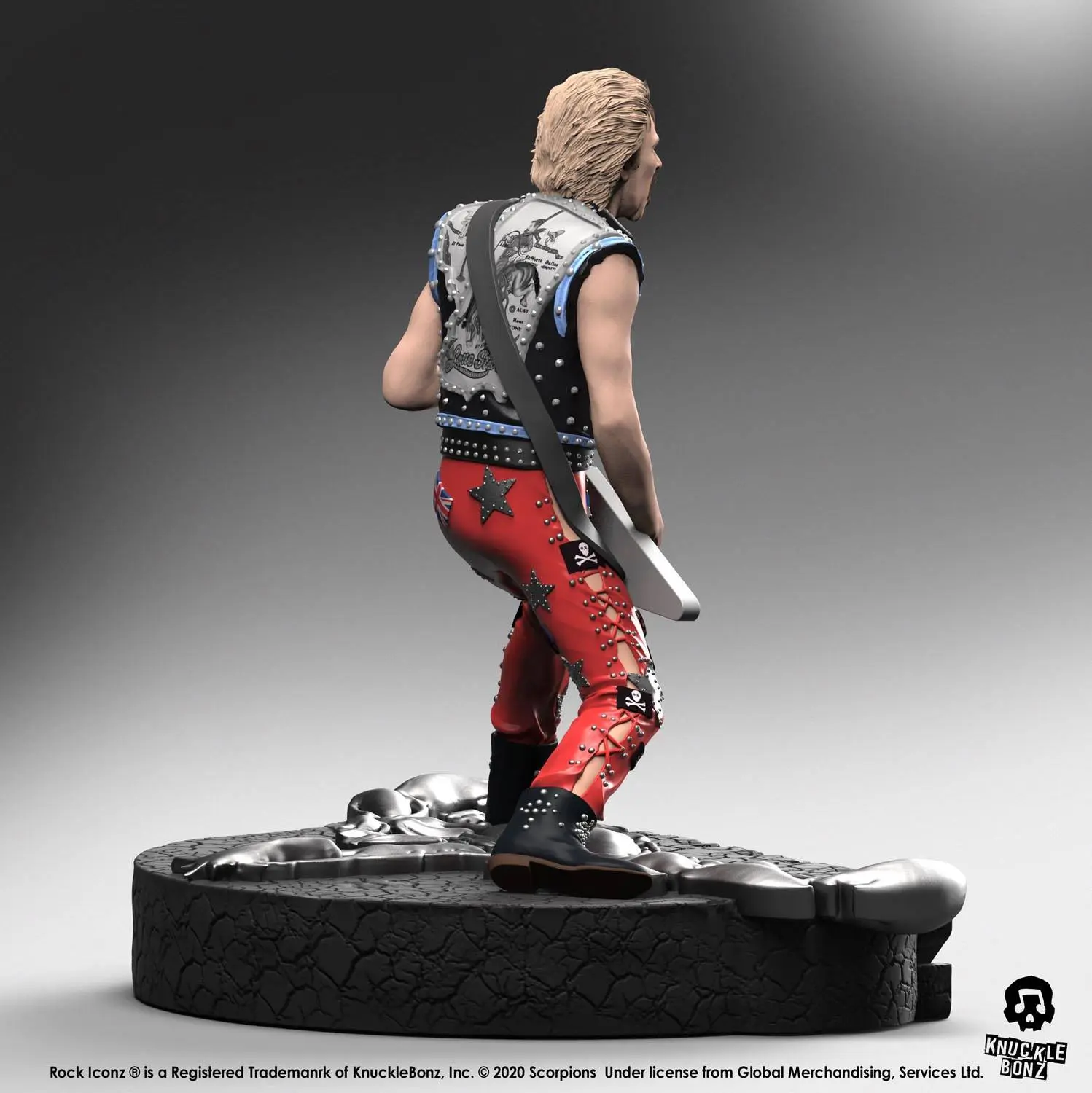 Statuie Scorpions Rock Iconz Rudolf Schenker ediție limitată 22 cm poza produsului