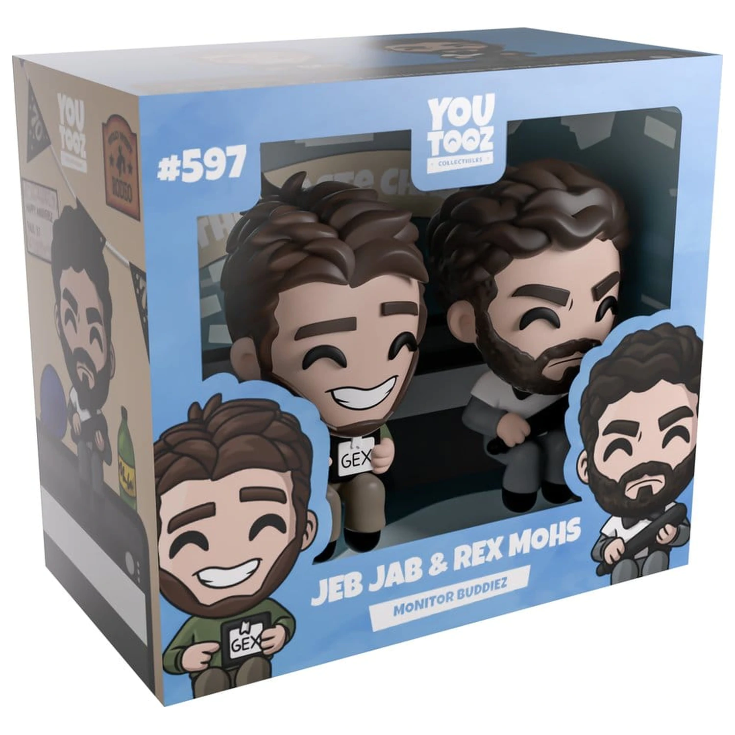 Scott the Woz Figurine din vinil Jeb Jab & Rex Mohs Monitor Buddiez 6 cm poza produsului