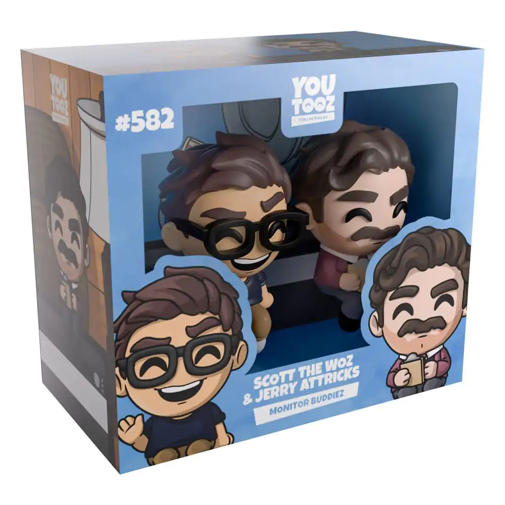 Scott the Woz Figurine de vinil Scott the Woz & Jerry Attricks Monitor Buddiez poza produsului