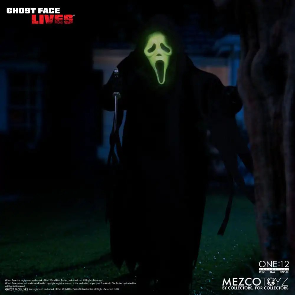 Figurină de acțiune Scream 1/12 Ghost Face 16 cm poza produsului