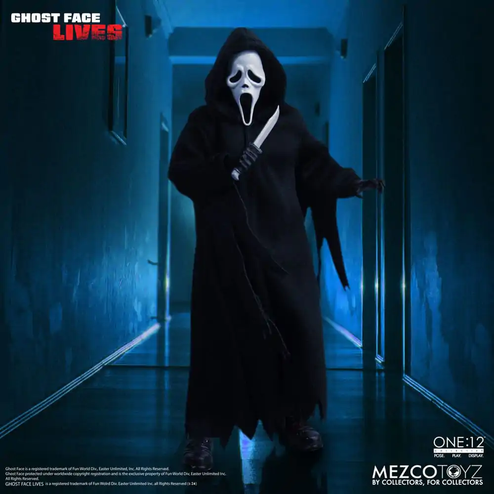 Figurină de acțiune Scream 1/12 Ghost Face 16 cm poza produsului