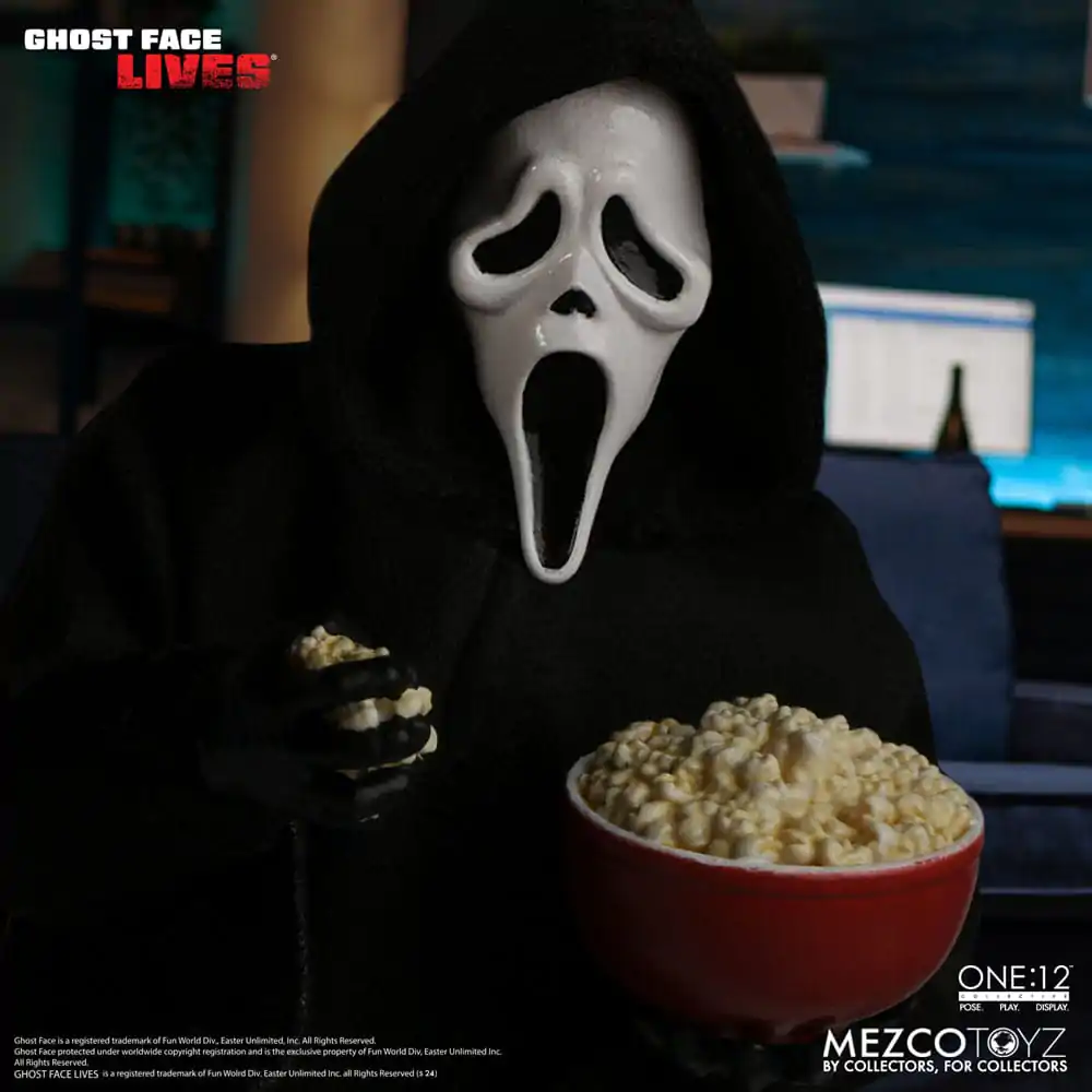 Figurină de acțiune Scream 1/12 Ghost Face 16 cm poza produsului