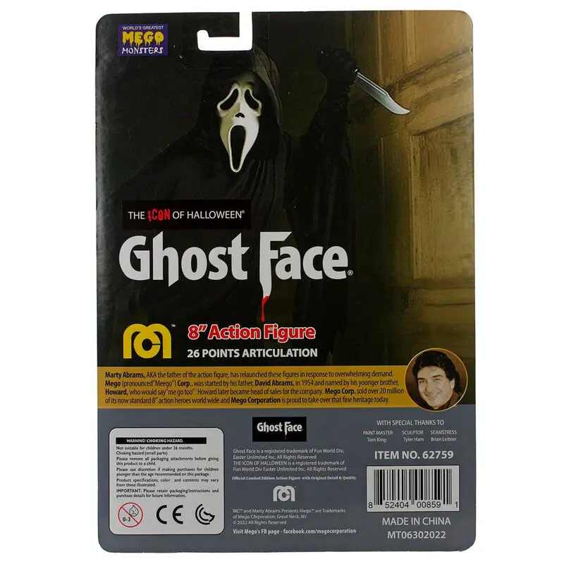 Scream Ghost Face figurina 20cm poza produsului