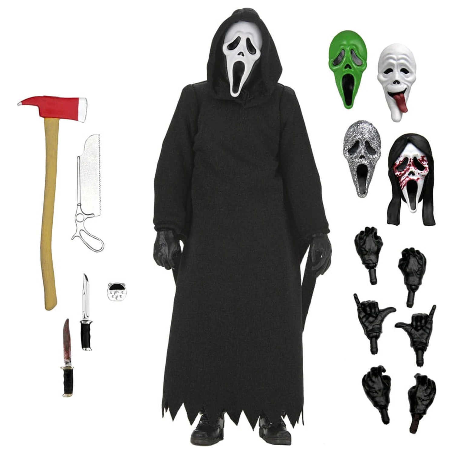 Scream Figurina Ultimate Ghost Face Returns 18 cm poza produsului