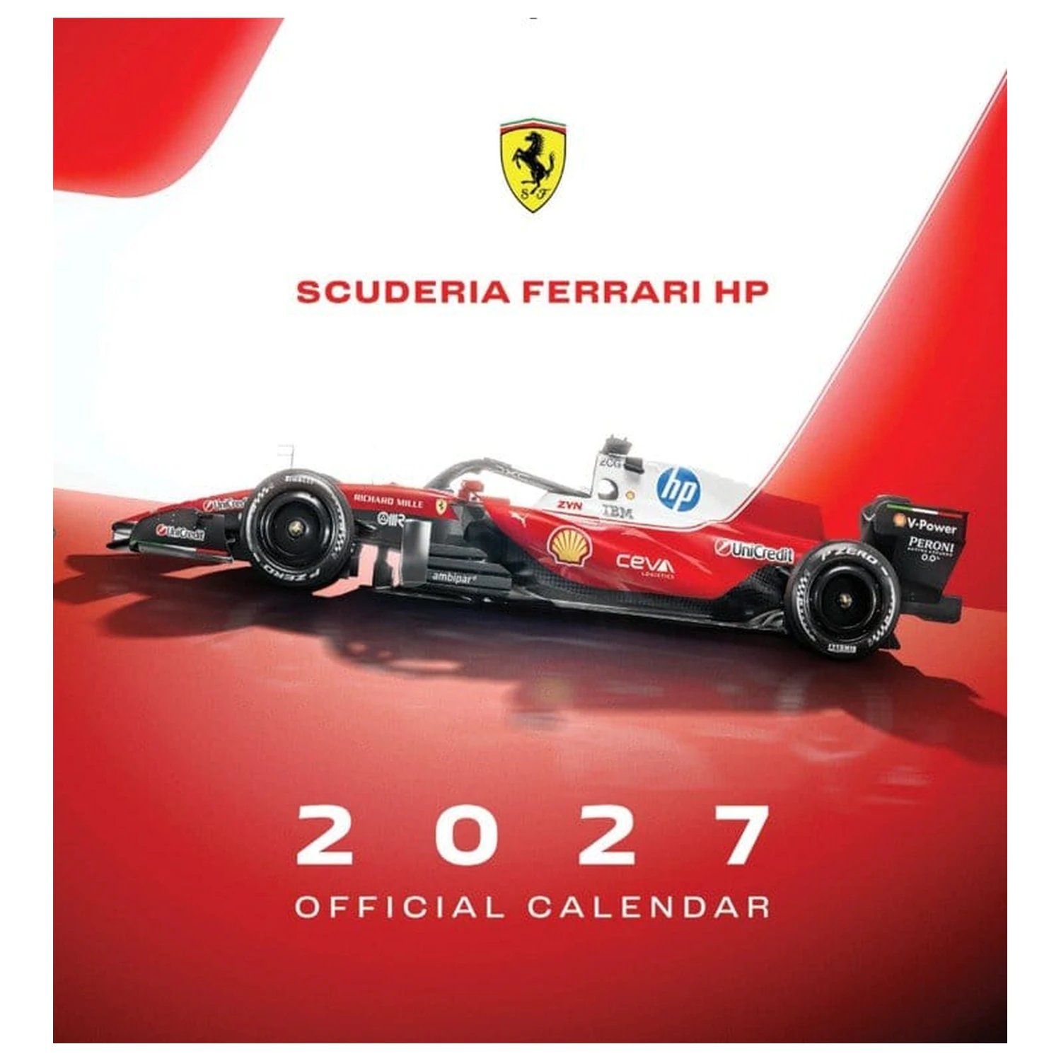 Scuderia Ferrari HP Calendar oficial 2027 30 x 30 cm poza produsului