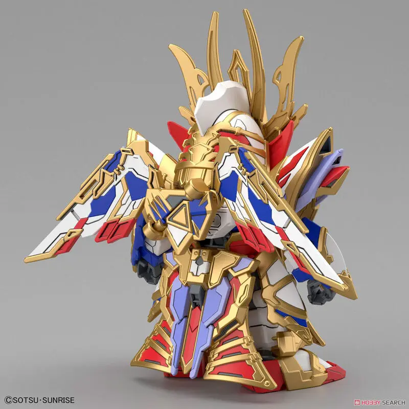 SD Gundam World Heroes Cao Cao Wing Gundam kit de model figurina poza produsului